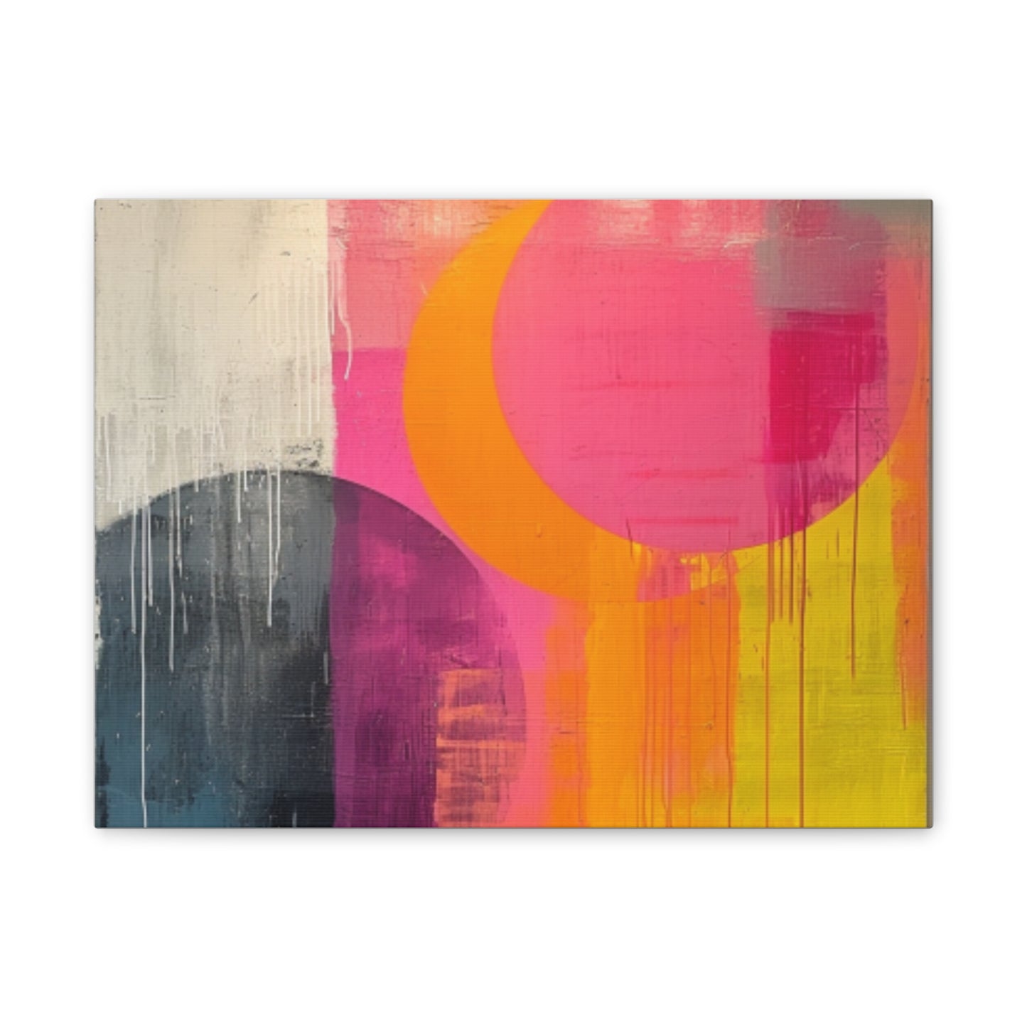 Primary Elegance: A Symphony of Sophistication Canvas Print