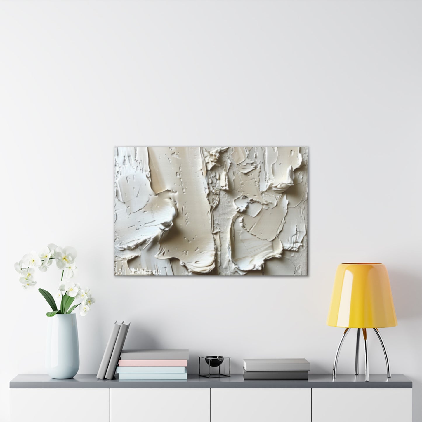 Primary Elegance: A Symphony of Sophistication Canvas Print