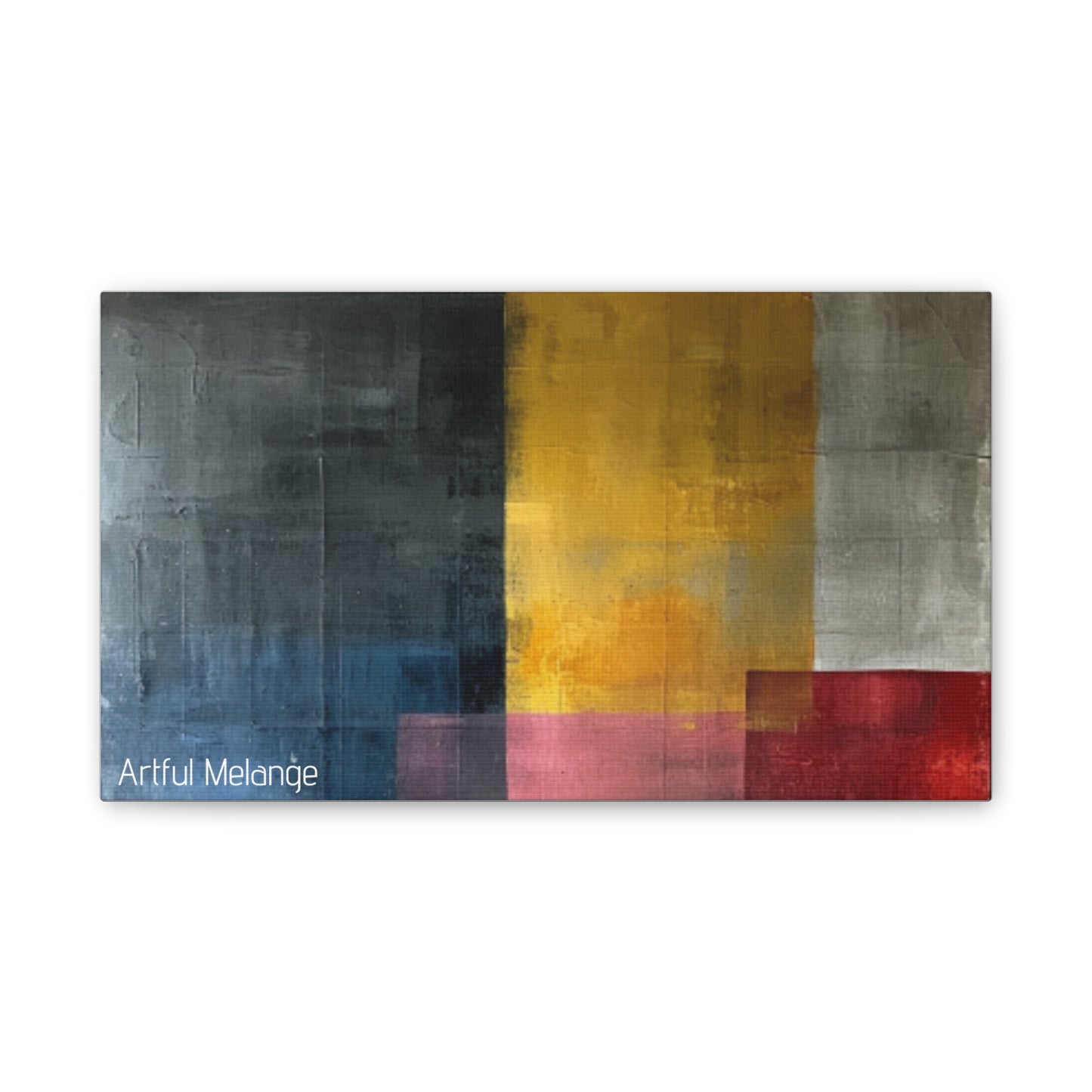 Primary Elegance: A Symphony of Sophistication Canvas Print