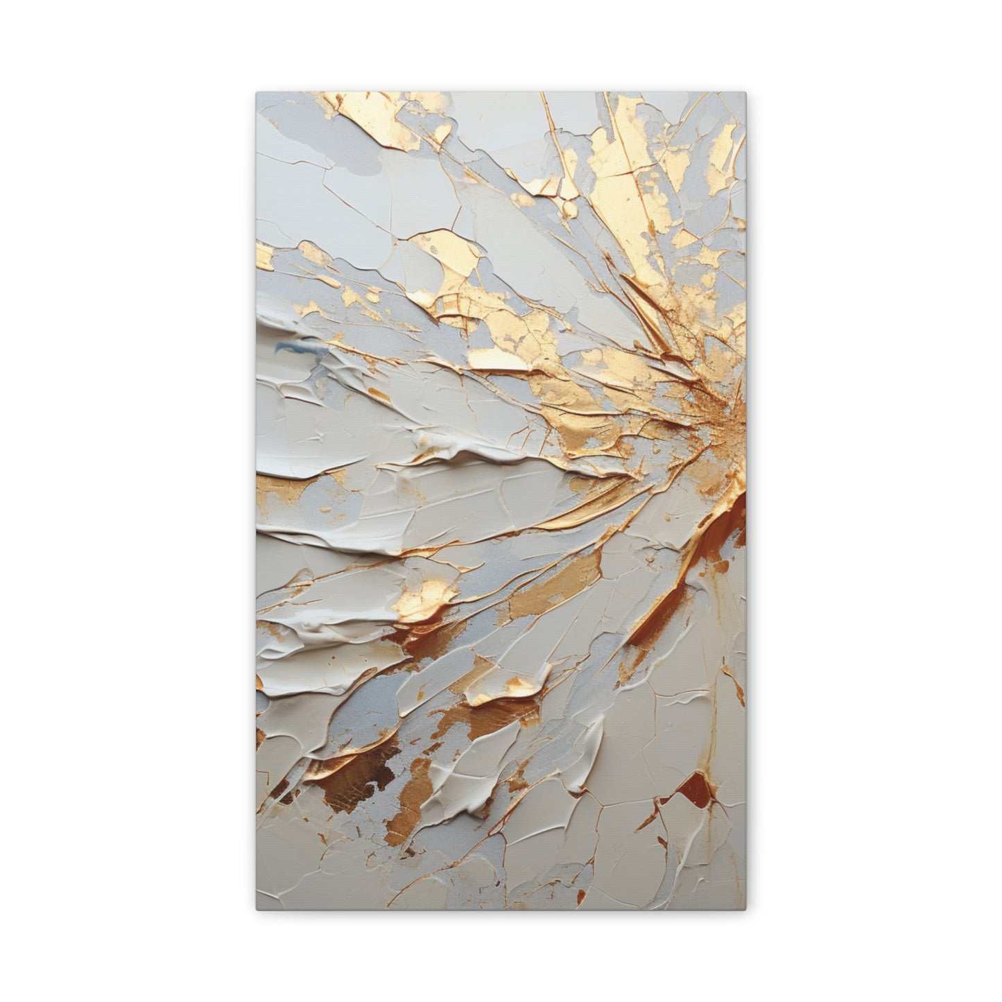 Acrylic Abstract Canvas Print - Richly Textured Artistry