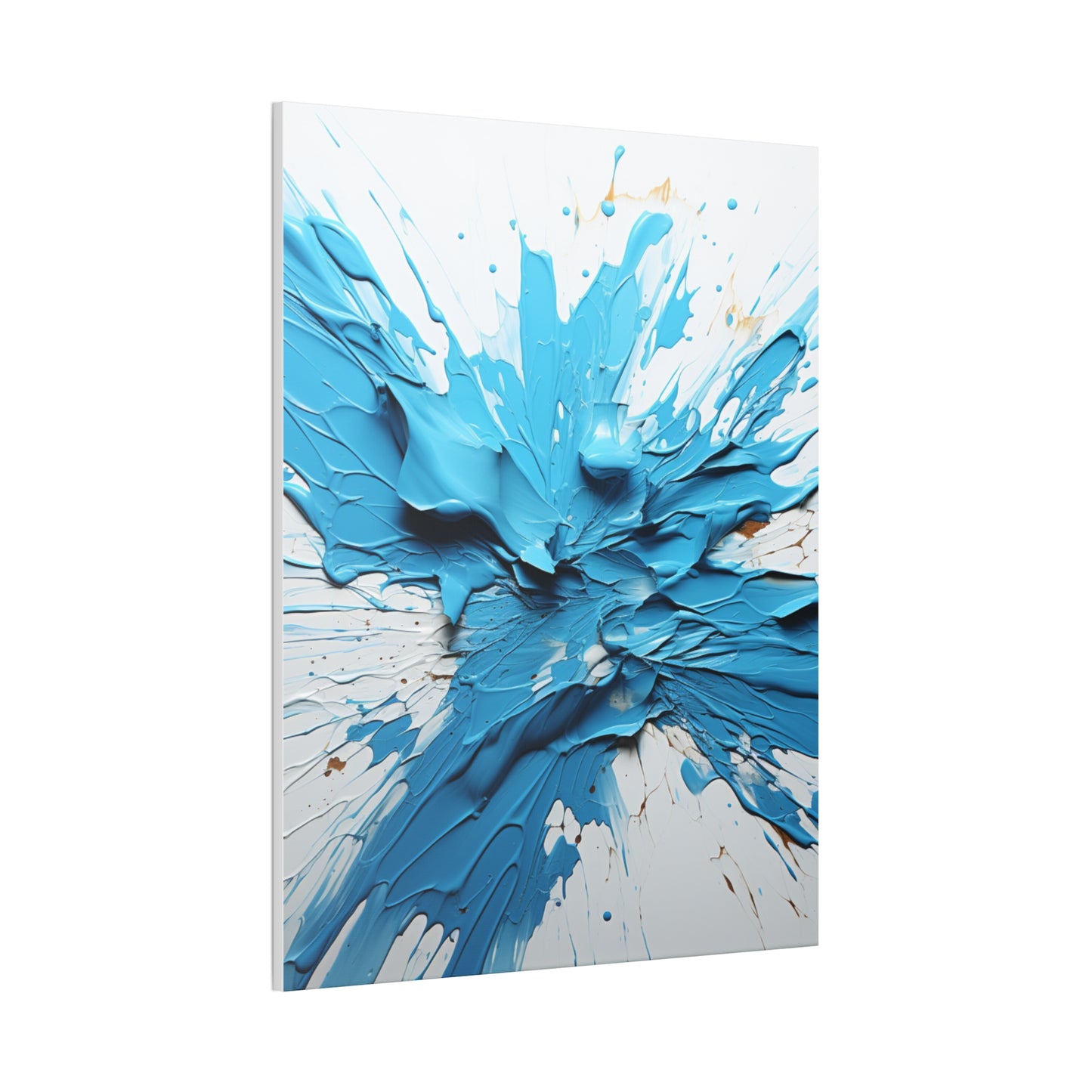 Acrylic Abstract Canvas Print - Richly Textured Artistry