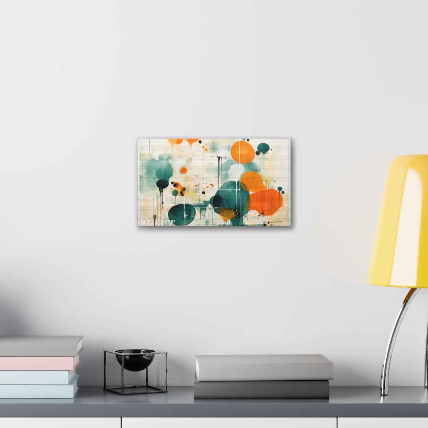 Primary Elegance: A Symphony of Sophistication Canvas Print