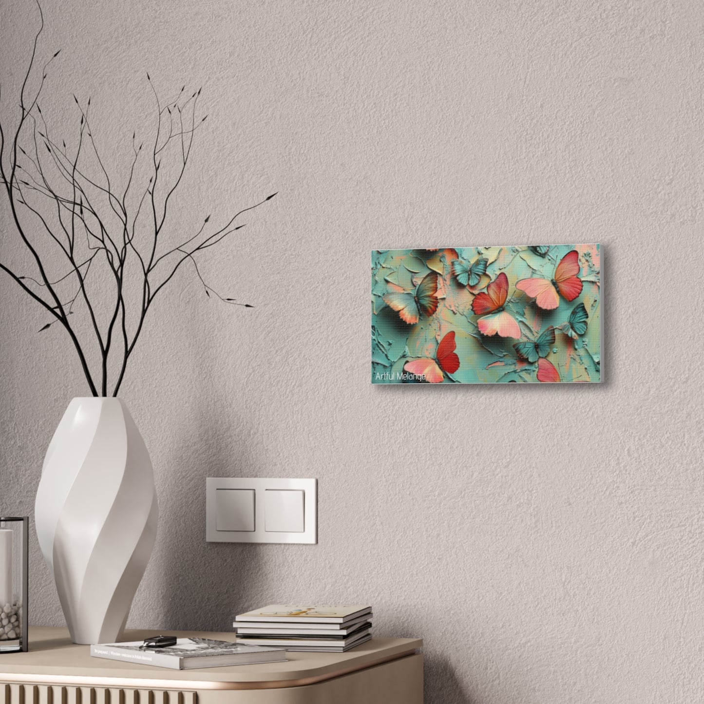 Fluttering Dreams: Butterfly Canvas Print Collection