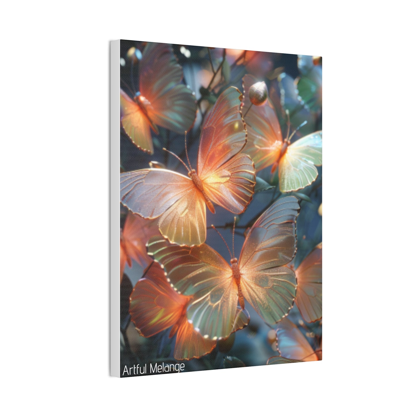 Fluttering Dreams: Butterfly Canvas Print Collection