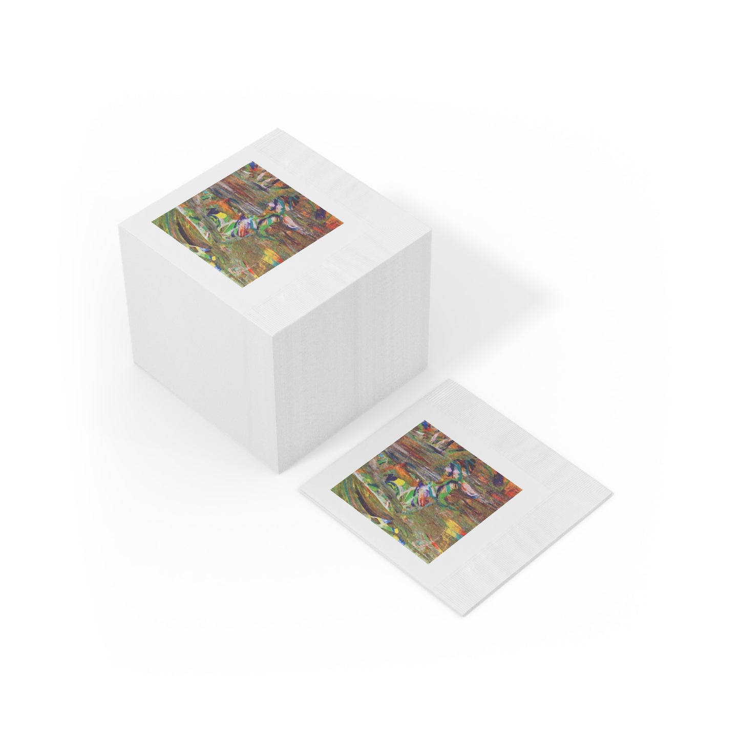 ChromaBlend™ Artistry Abstract Art Napkins”