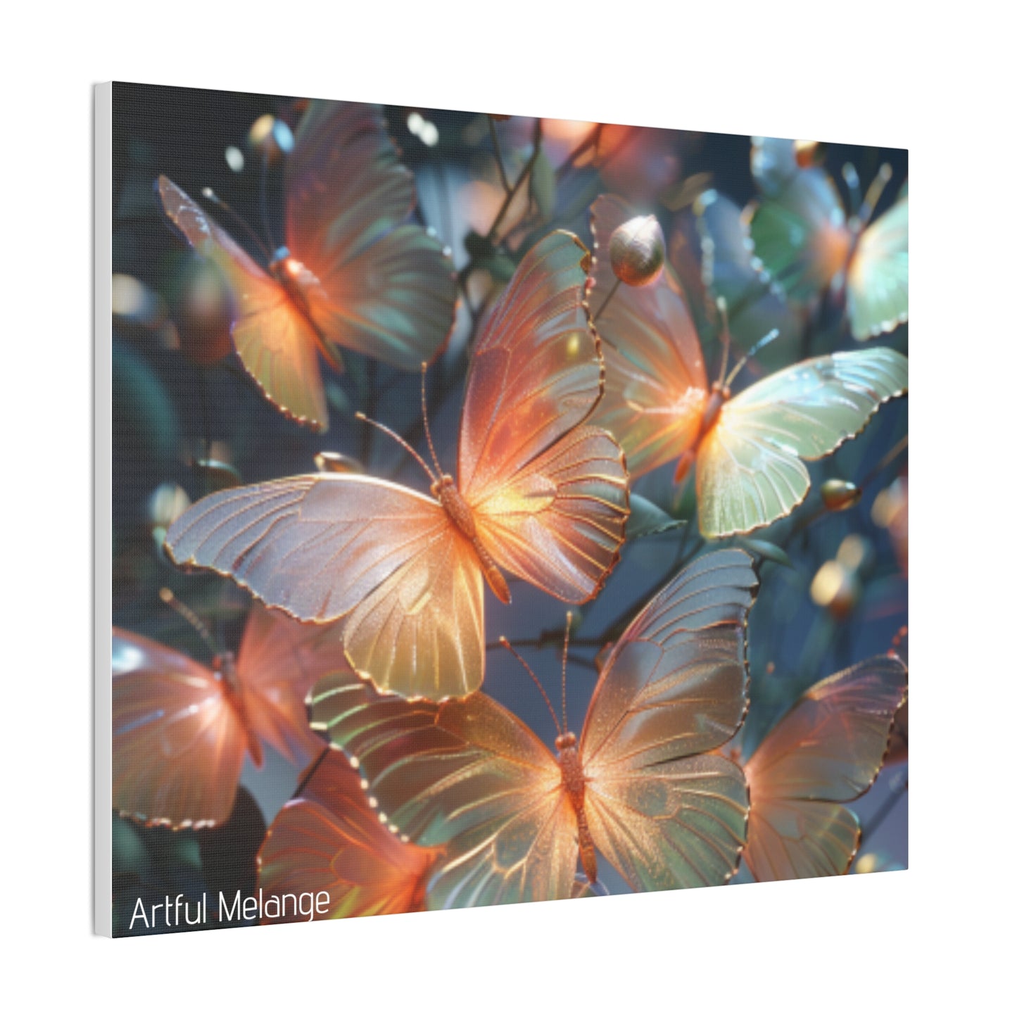 Fluttering Dreams: Butterfly Canvas Print Collection