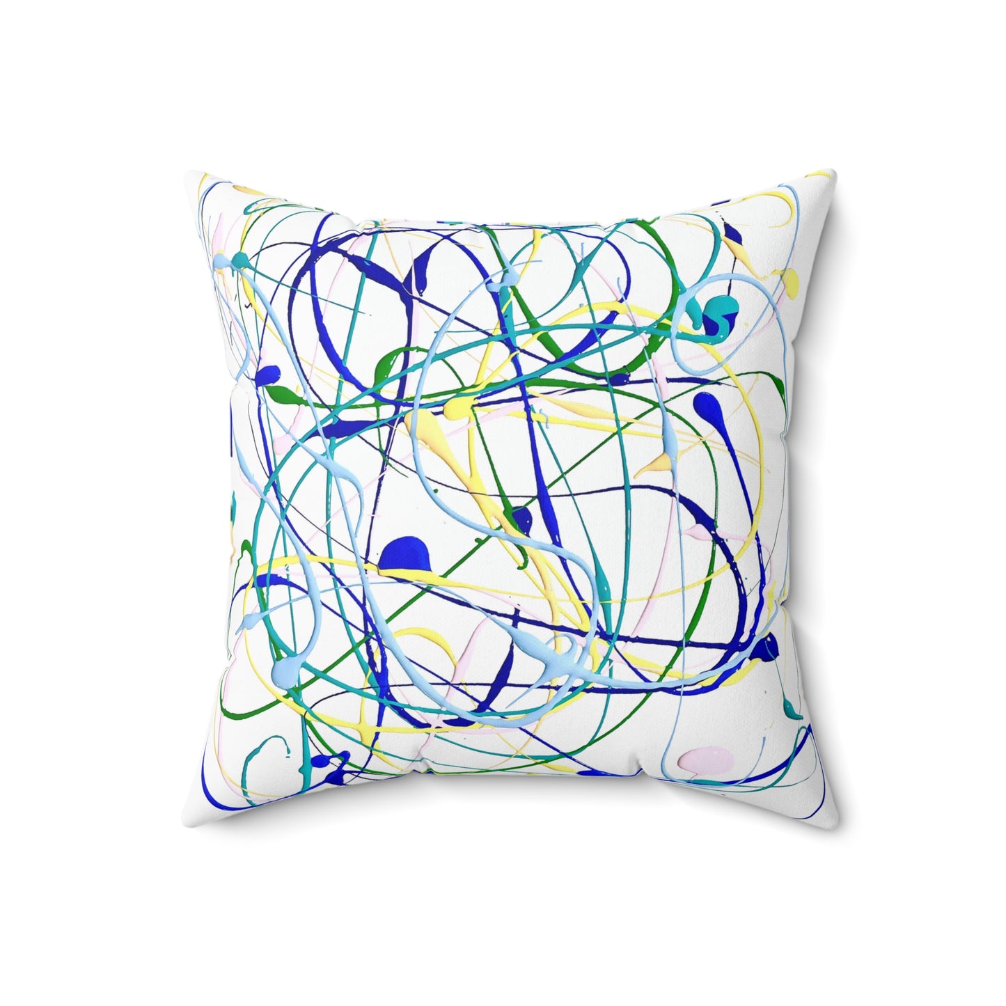 Artistic Abstractions: Abstract Acrylic Art Pillows Collection