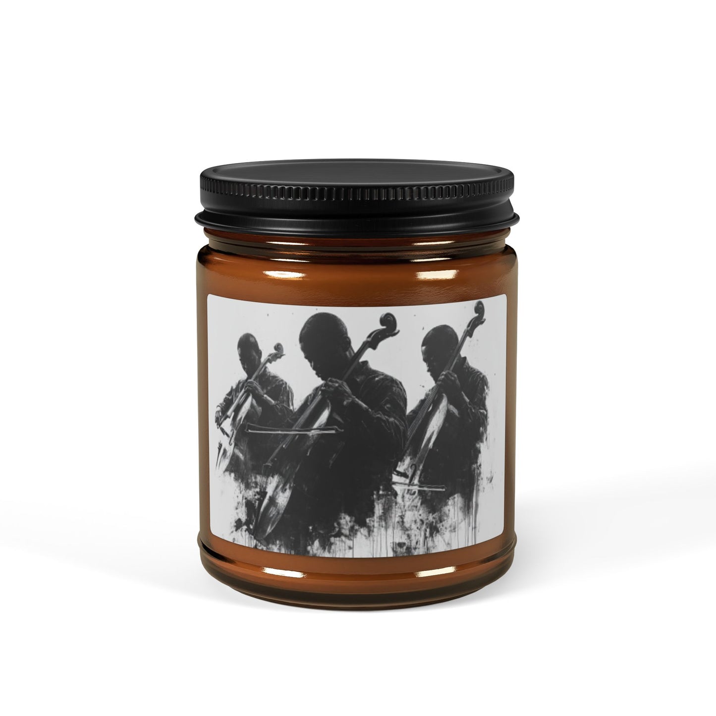 Harmony and Soul Scented Black Excellence Soy Candle