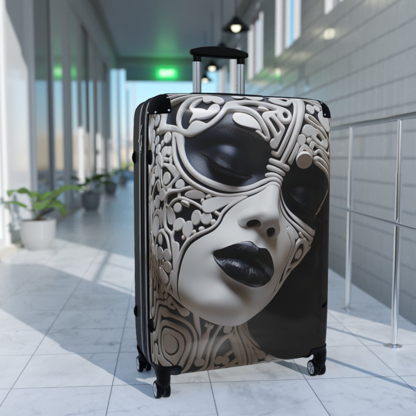 Melanated Jetsetter: Ubuntu Horizon: Stylish Travel Luggage Pieces