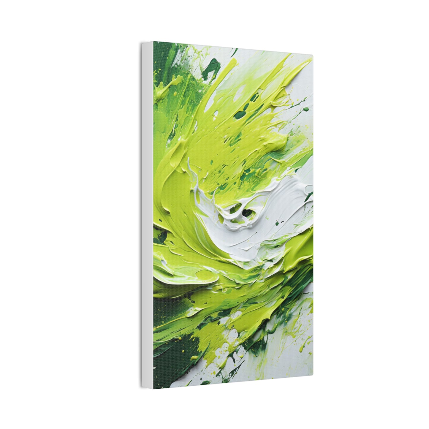 Acrylic Abstract Canvas Print - Richly Textured Artistry