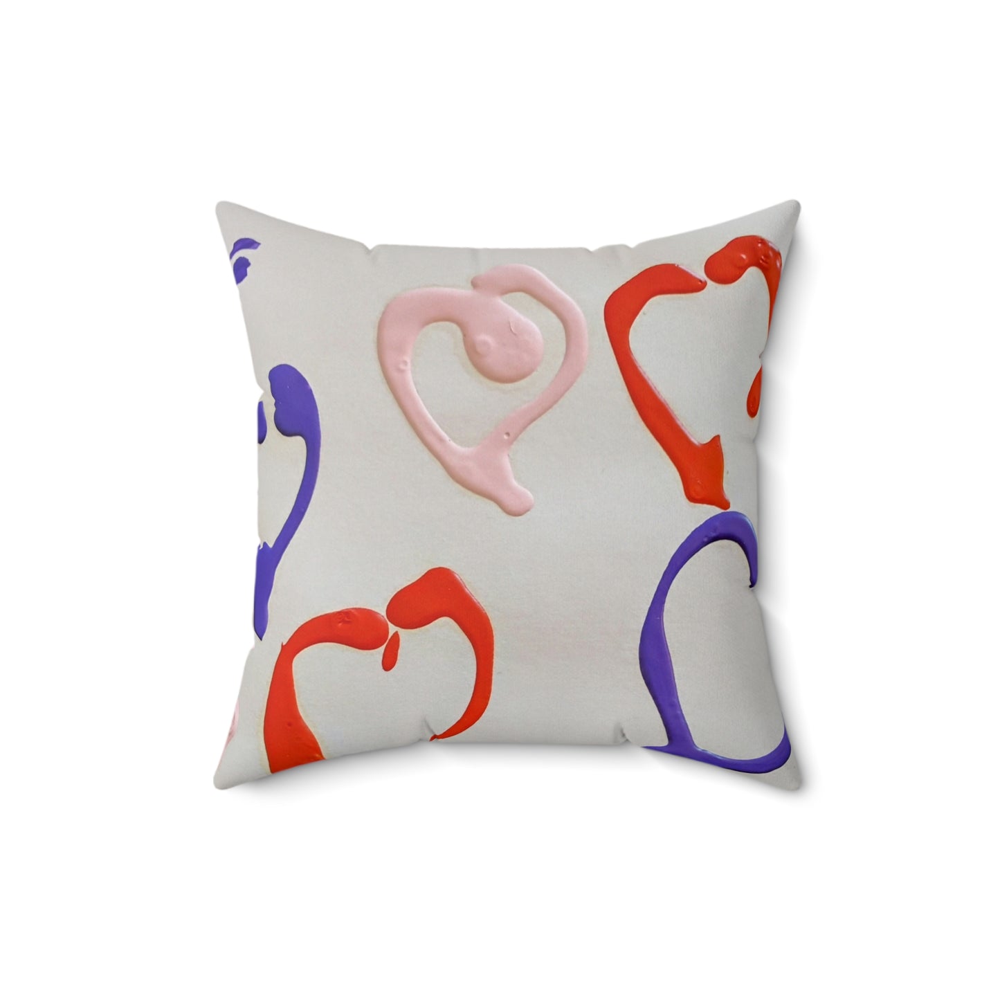 Artistic Abstractions: Abstract Acrylic Art Pillows Collection