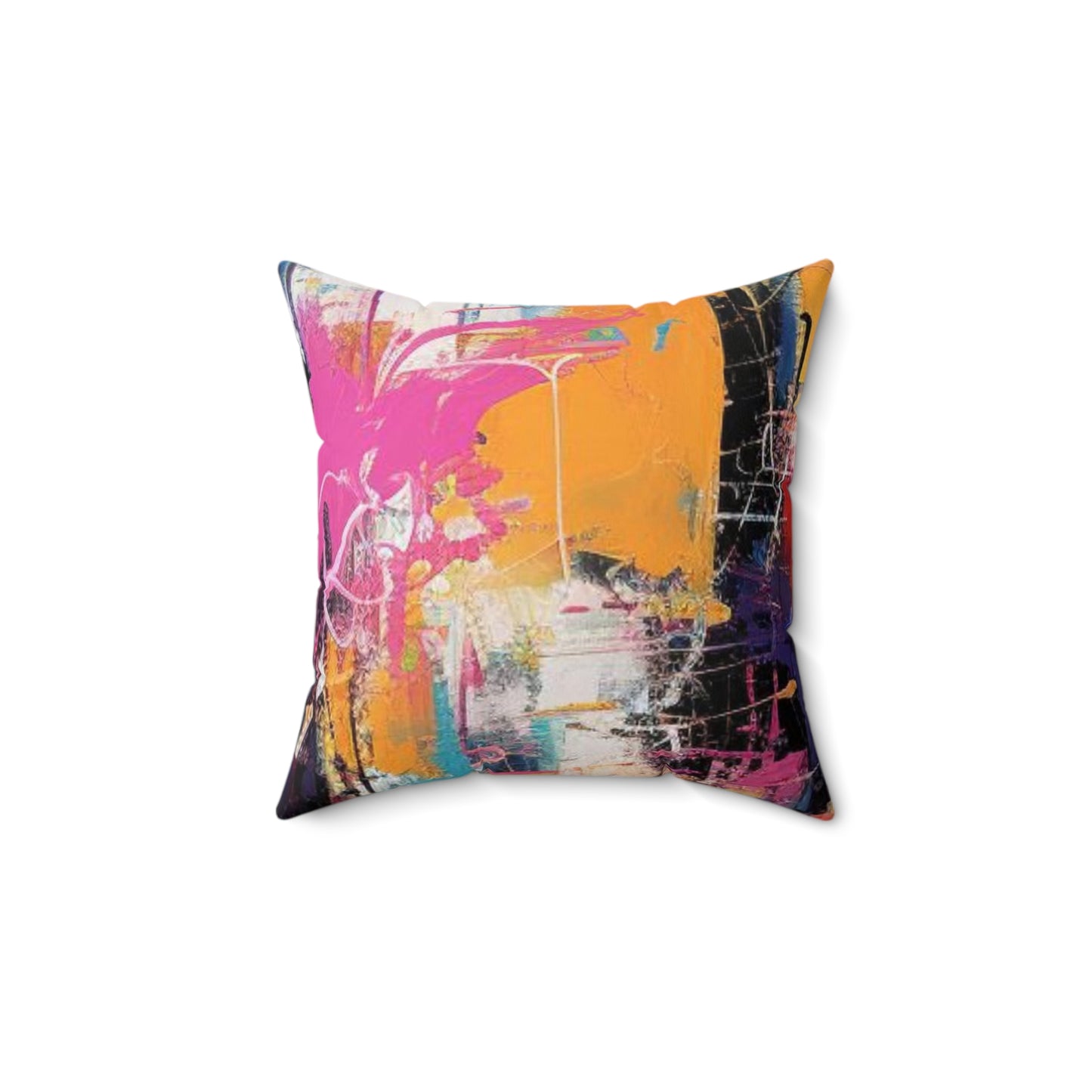 Artistic Abstractions: Abstract Acrylic Art Pillows Collection