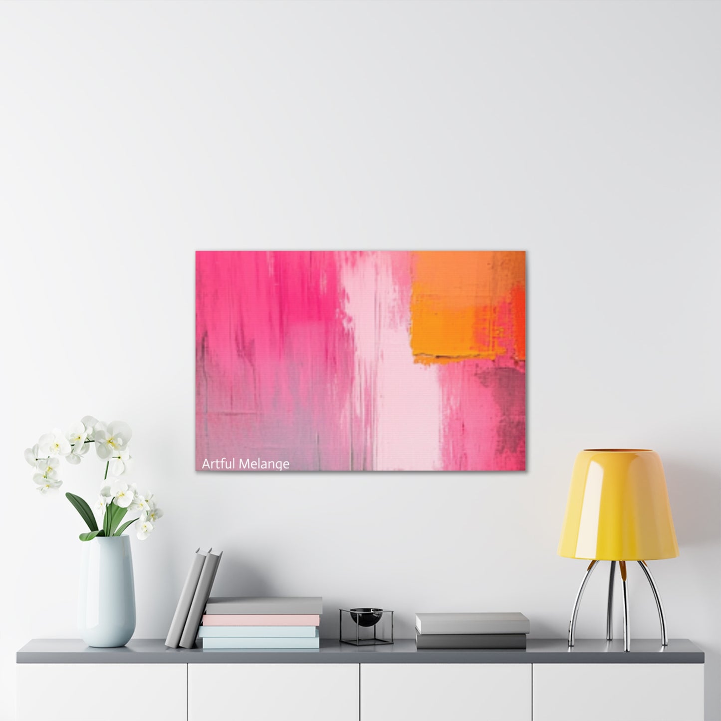 Acrylic Abstract Canvas Print - Richly Textured Artistry