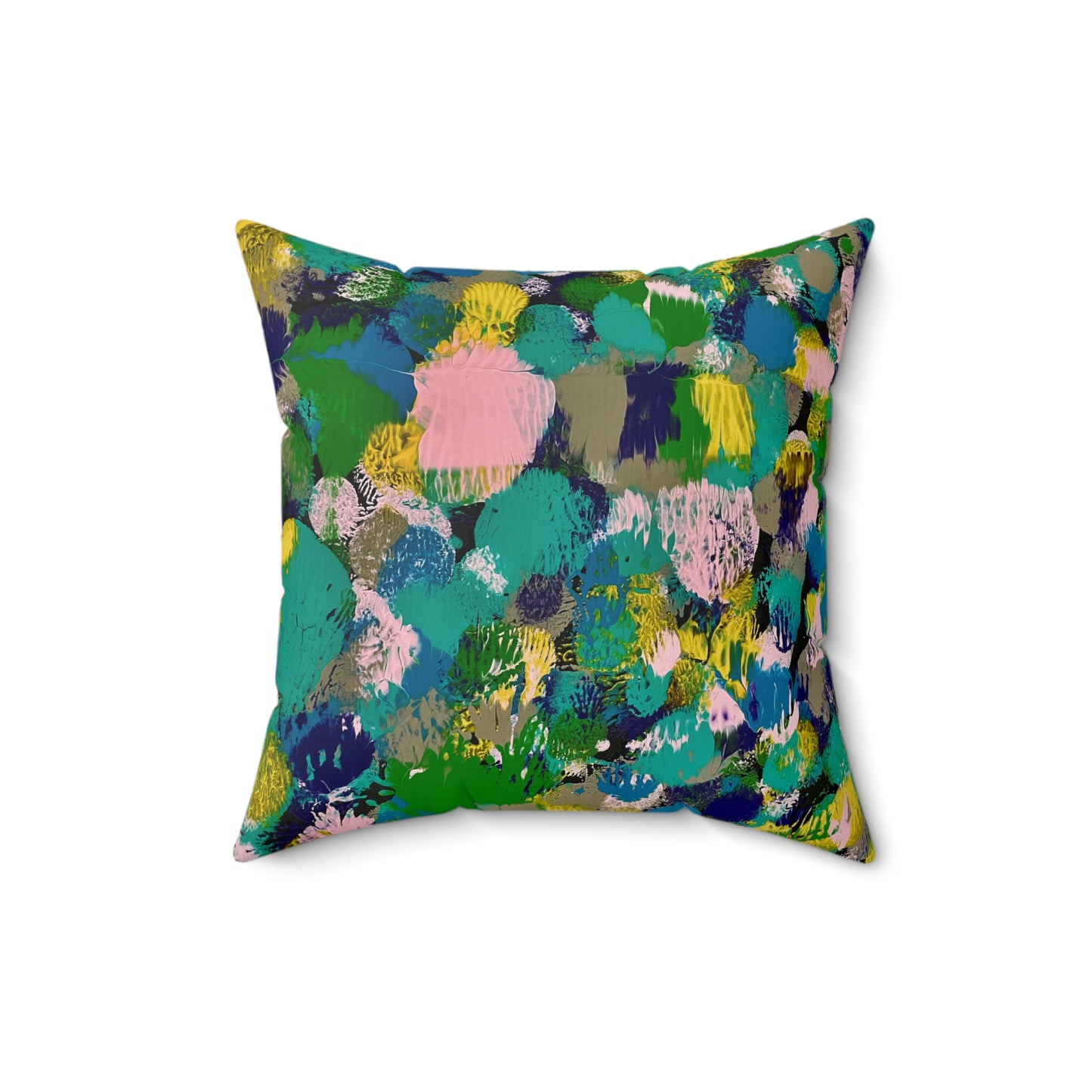 Artistic Abstractions: Abstract Acrylic Art Pillows Collection