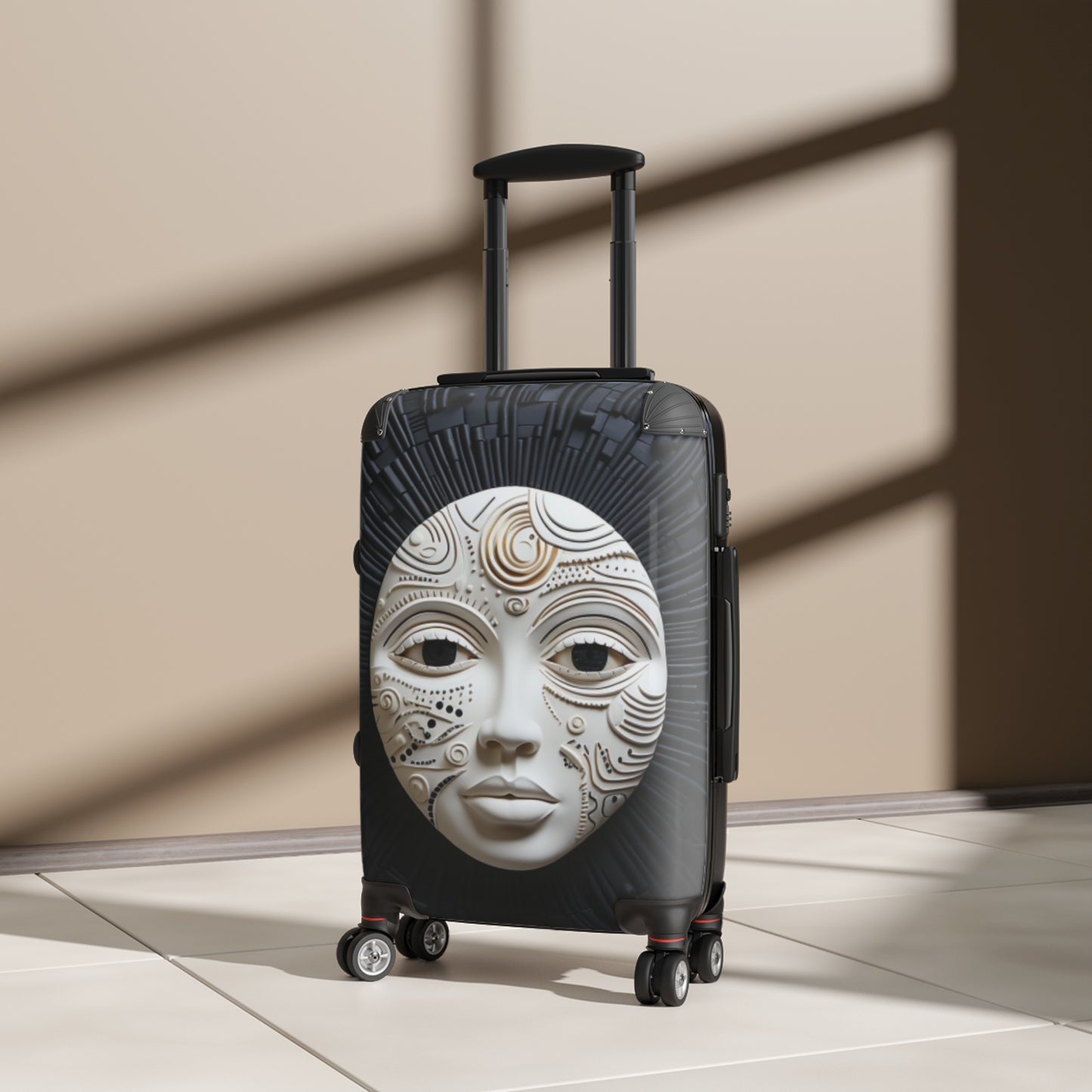 Melanated Jetsetter: Journey of Adinkra: Stylish Travel Luggage Pieces