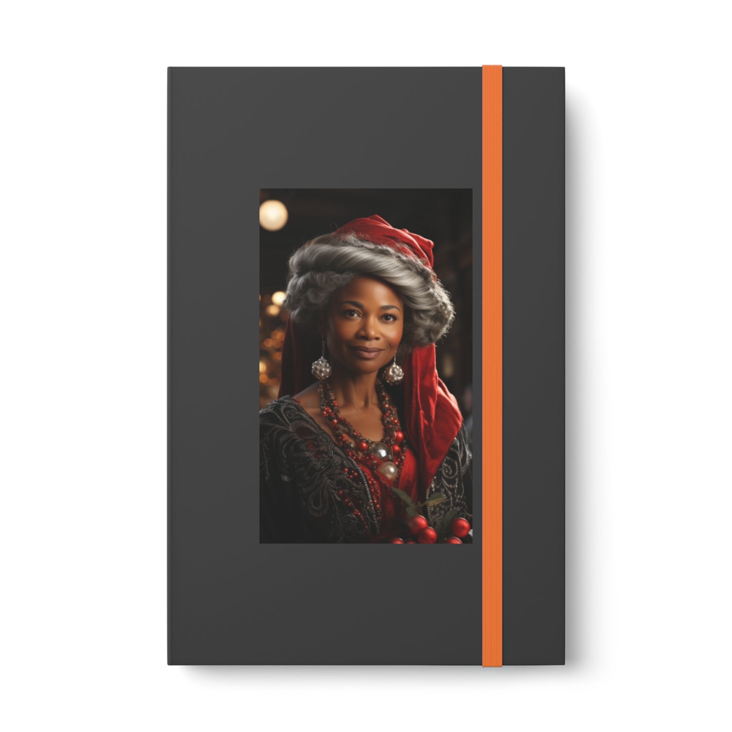 Queen Claus Cover Color Contrast Hardback Journal