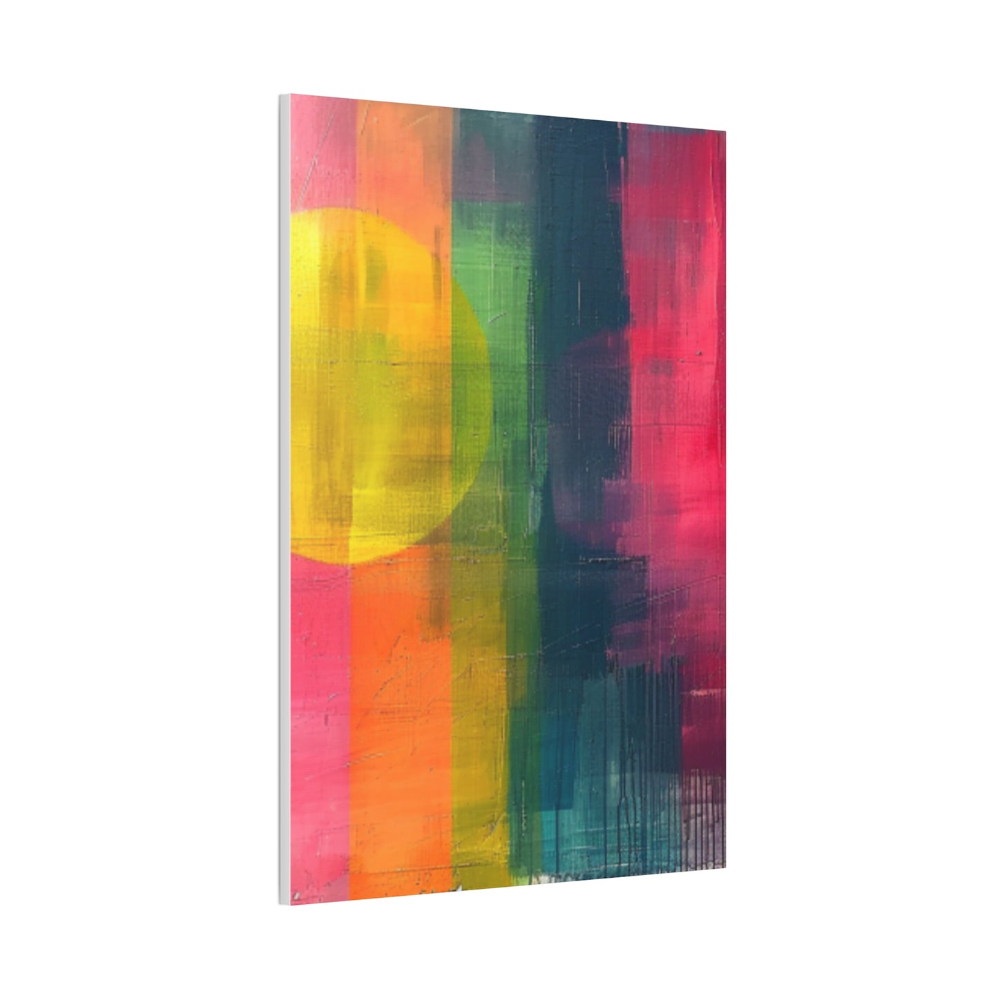 Primary Elegance: A Symphony of Sophistication Canvas Print