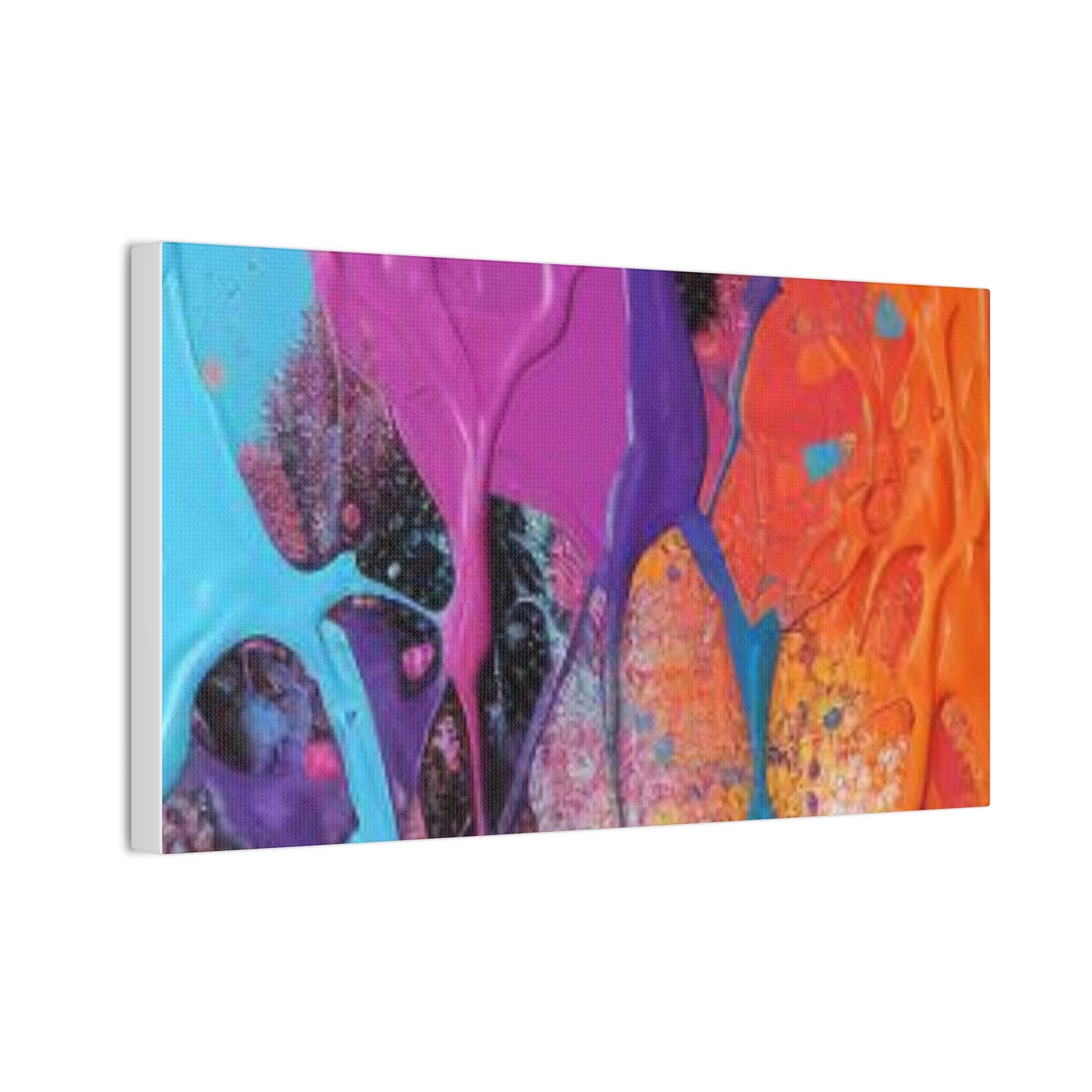 Primary Elegance: A Symphony of Sophistication Canvas Print