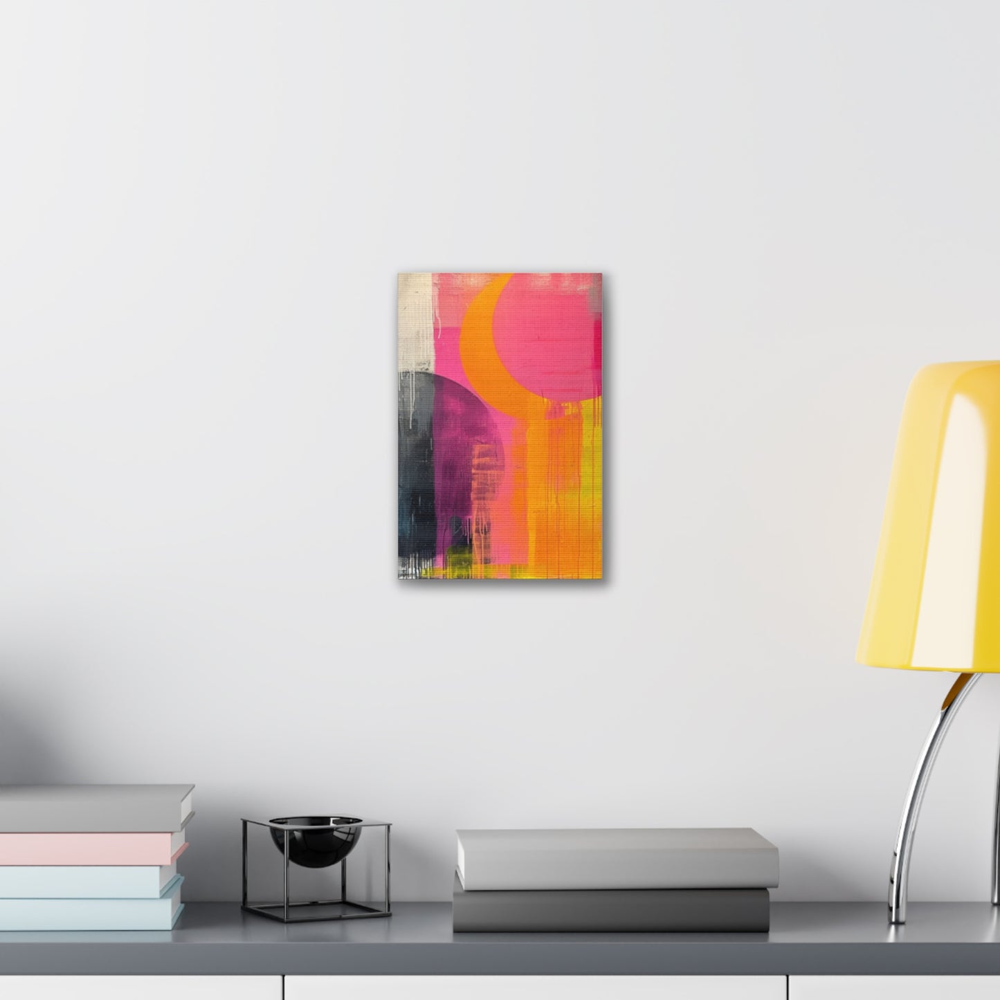 Primary Elegance: A Symphony of Sophistication Canvas Print