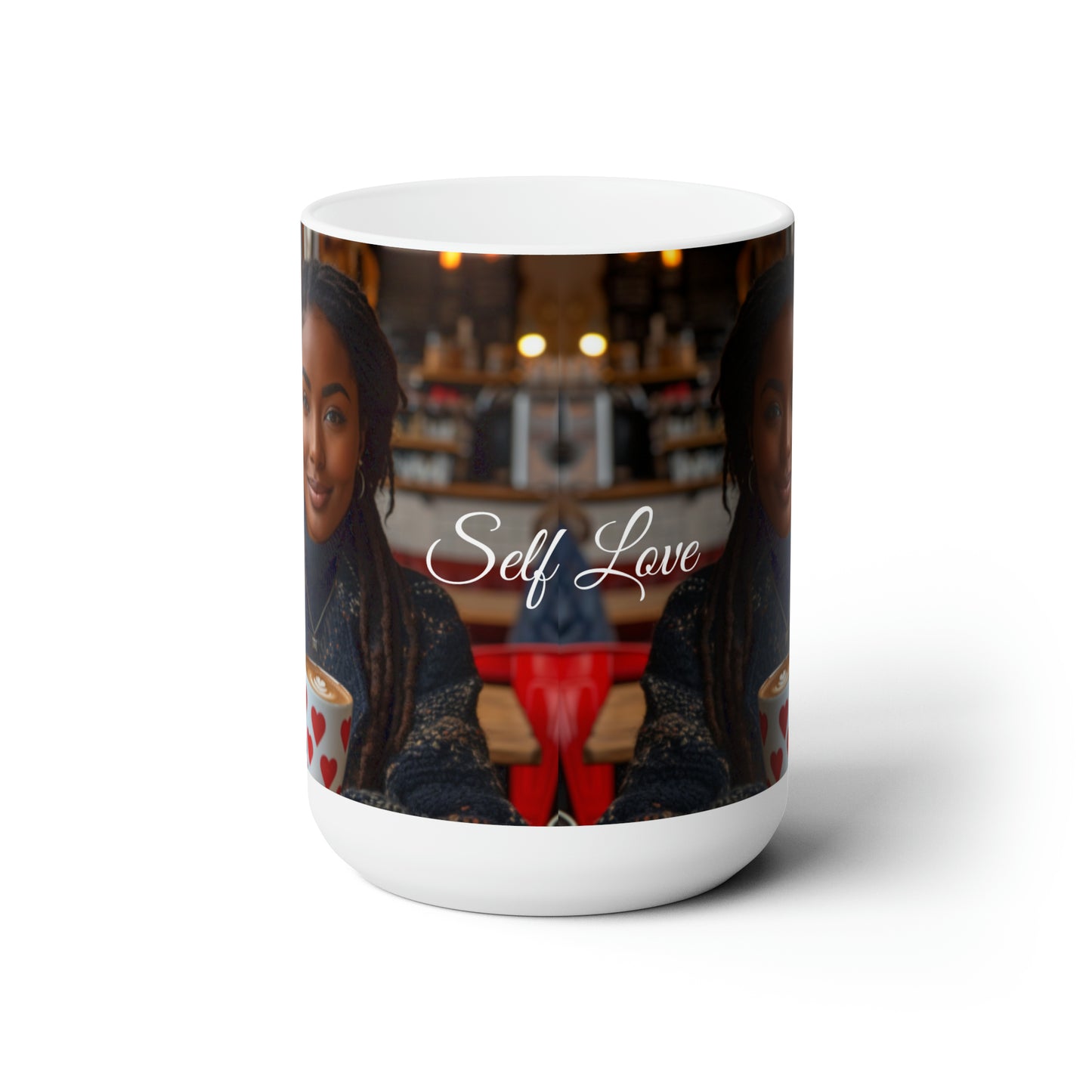 Empower Her Essence - Self Love Ceramic Mug Collection-15oz