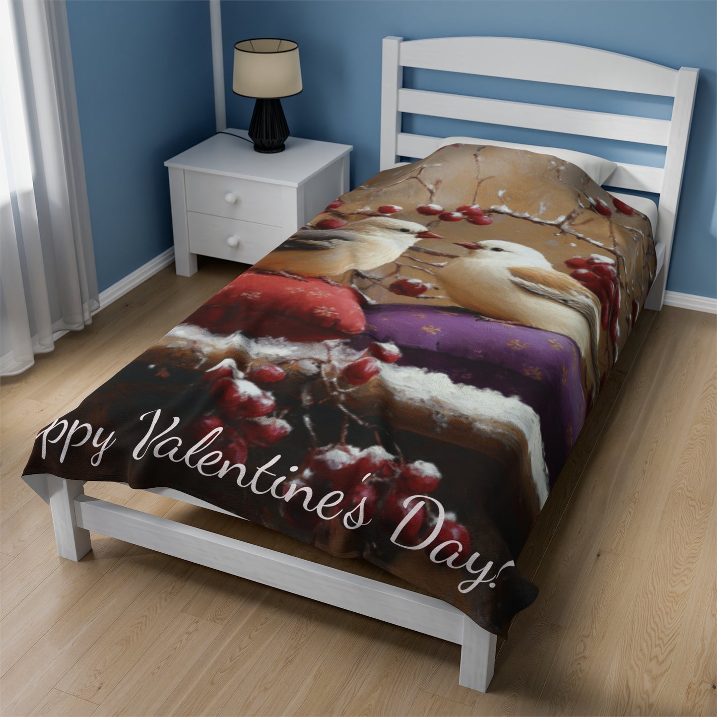 Velveteen Plush Valentine's Day Blanket 17