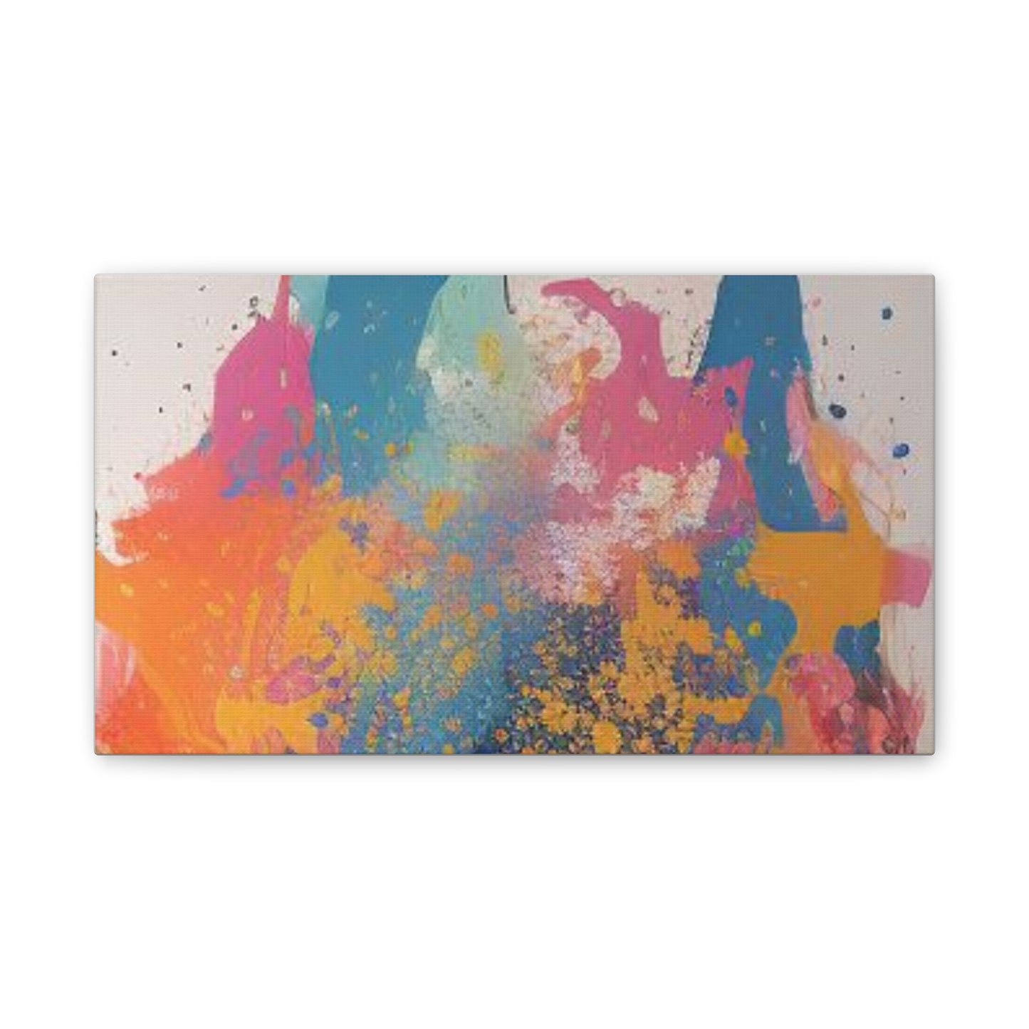 Primary Elegance: A Symphony of Sophistication Canvas Print