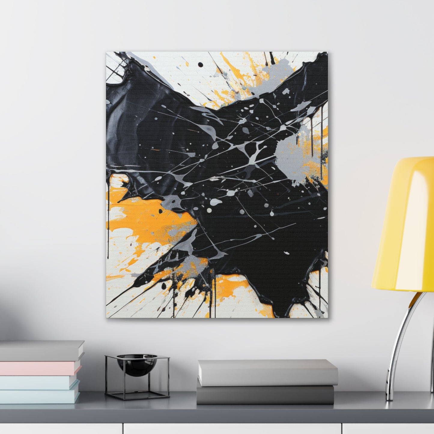 Acrylic Abstract Canvas Print - Richly Textured Artistry