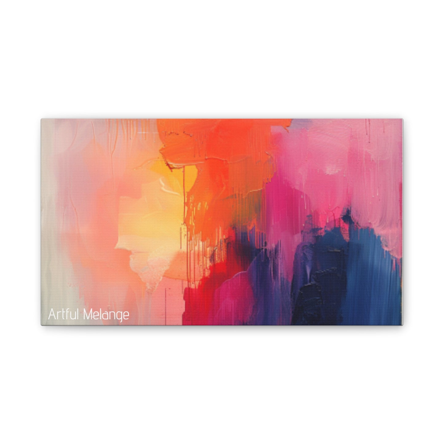 Primary Elegance: A Symphony of Sophistication Canvas Print