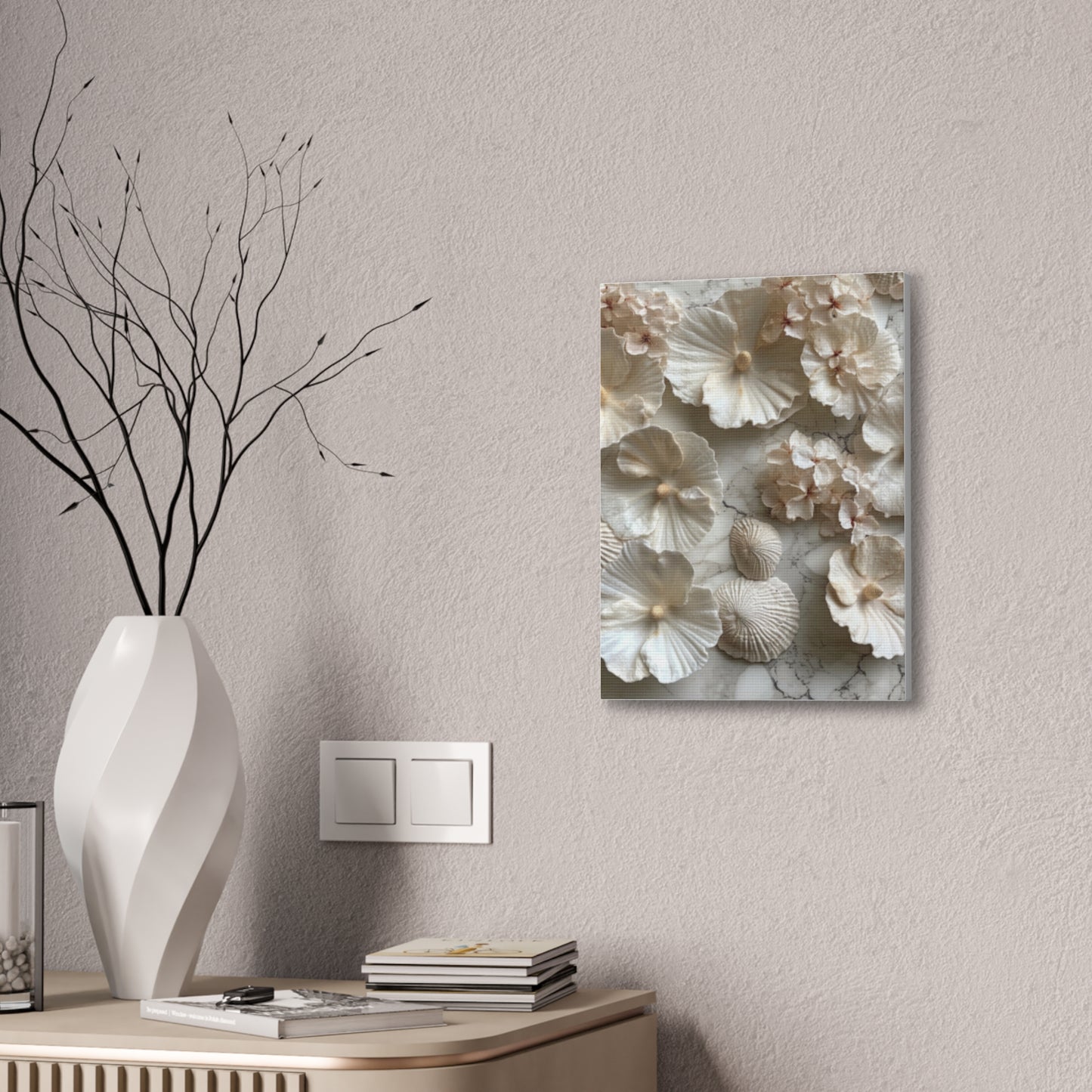 Seashell Serenity Canvas Print