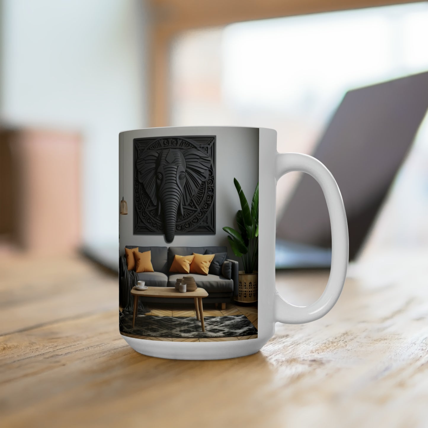 Melanin Magic Ceramic Mug 15oz