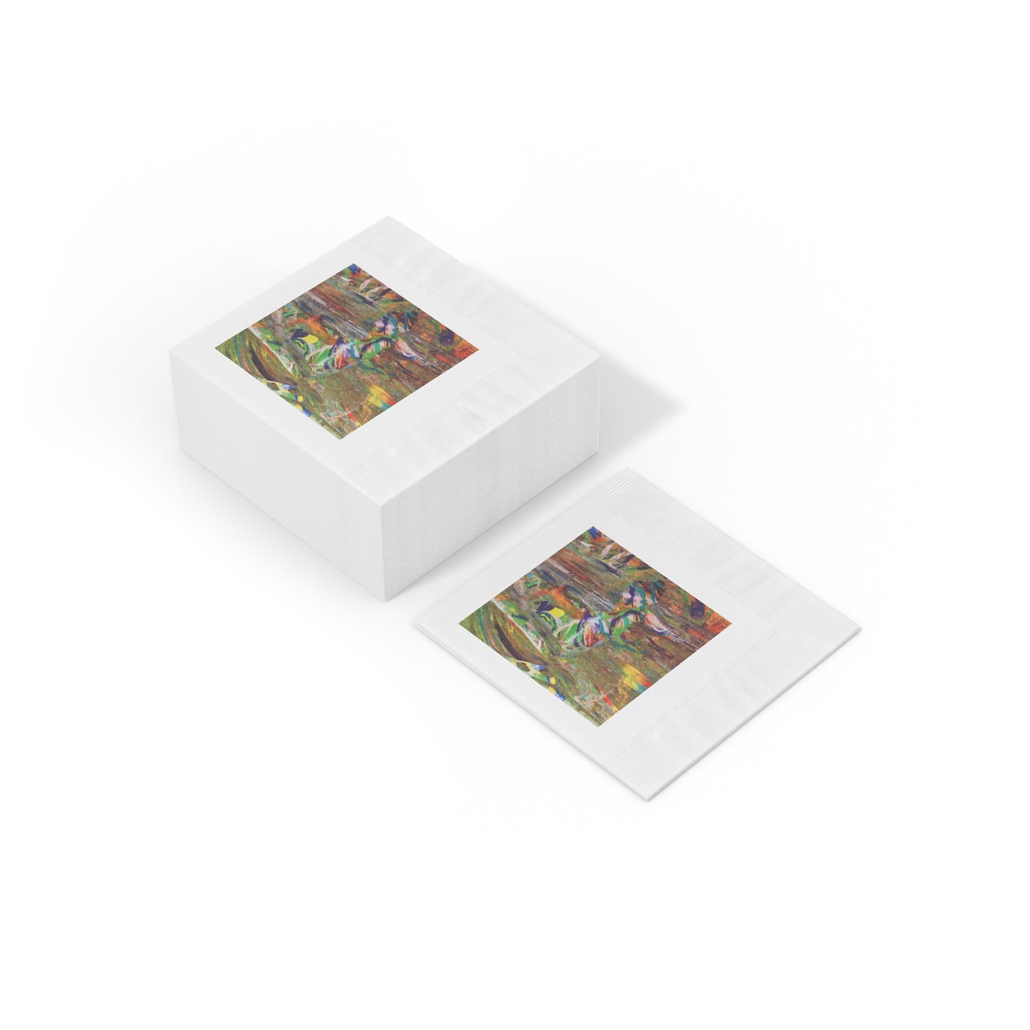 ChromaBlend™ Artistry Abstract Art Napkins”