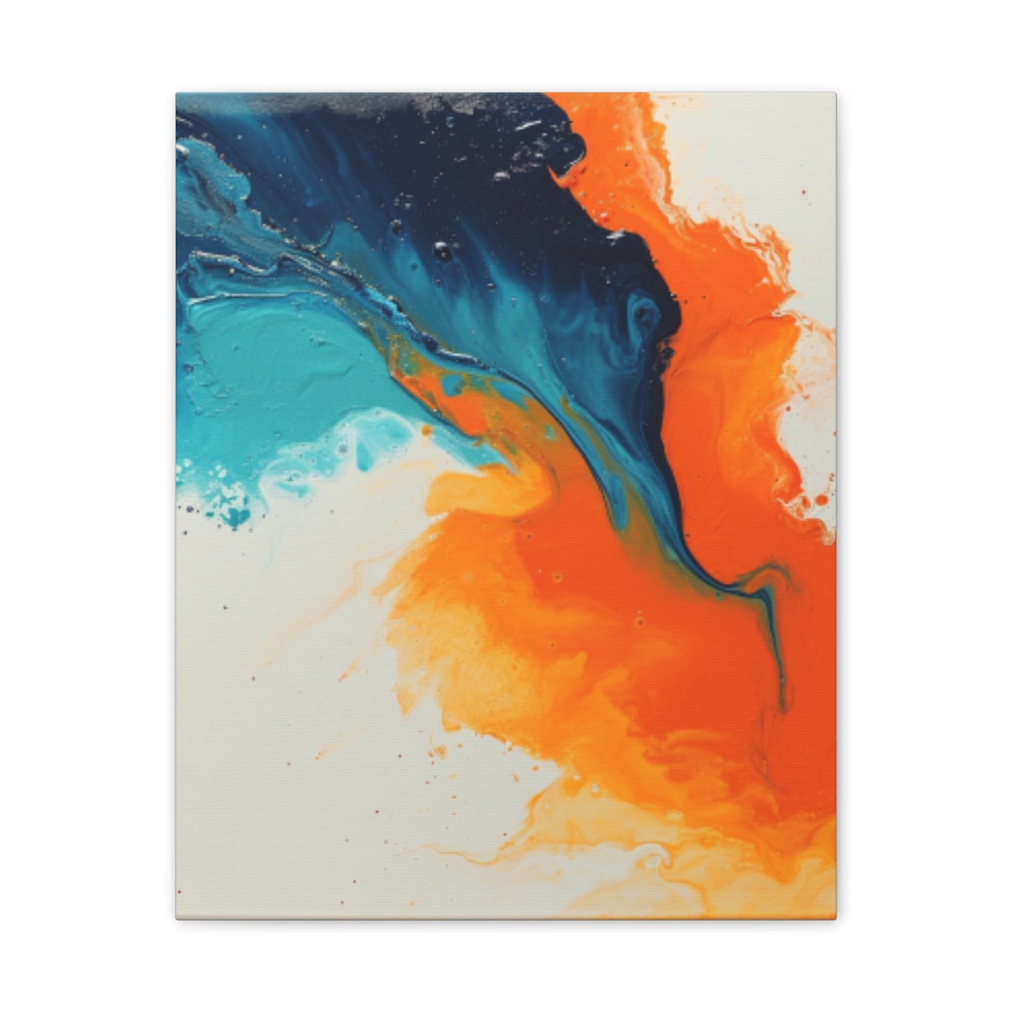 Primary Elegance: A Symphony of Sophistication Canvas Print