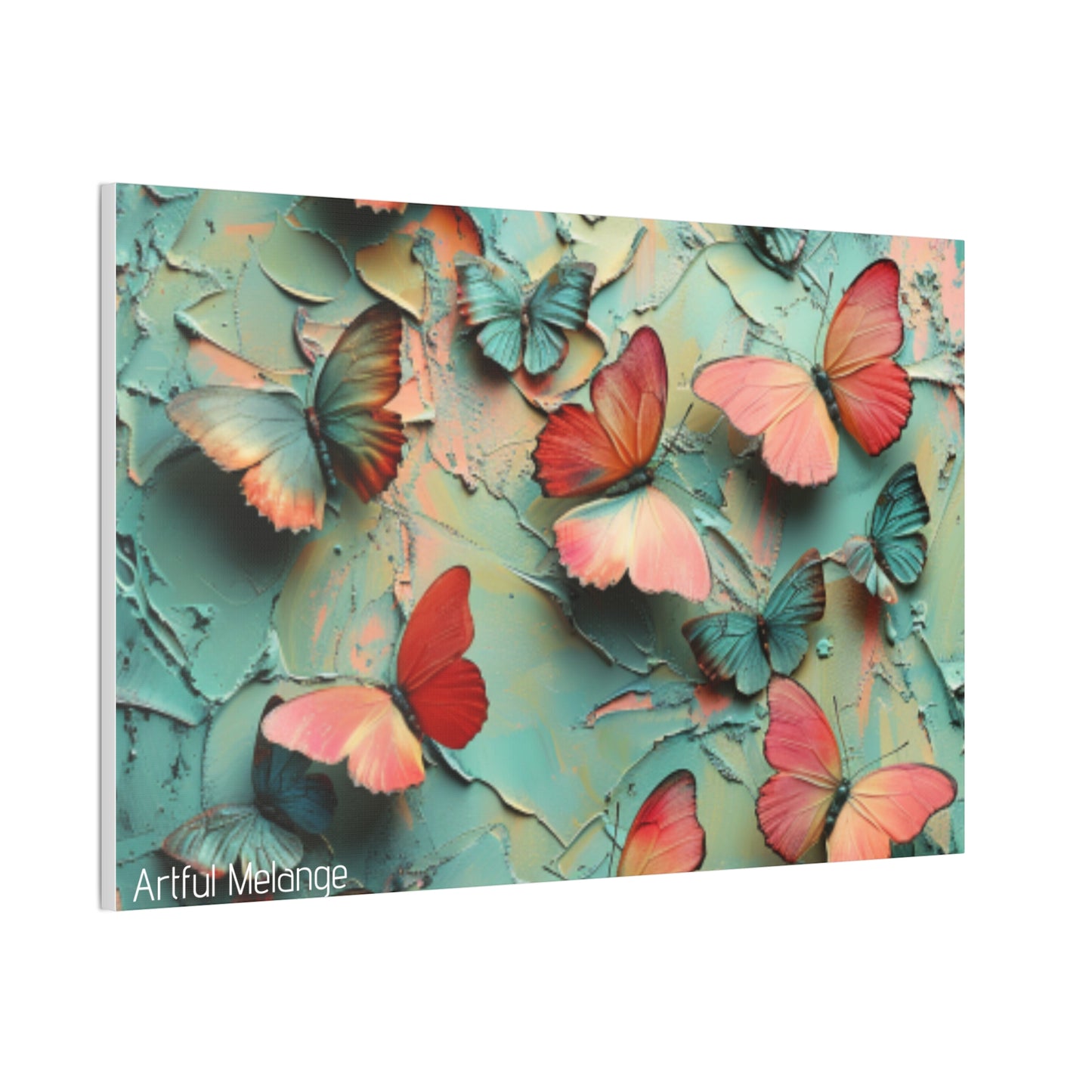 Fluttering Dreams: Butterfly Canvas Print Collection