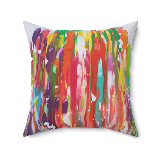 Artistic Abstractions: Abstract Acrylic Art Pillows Collection