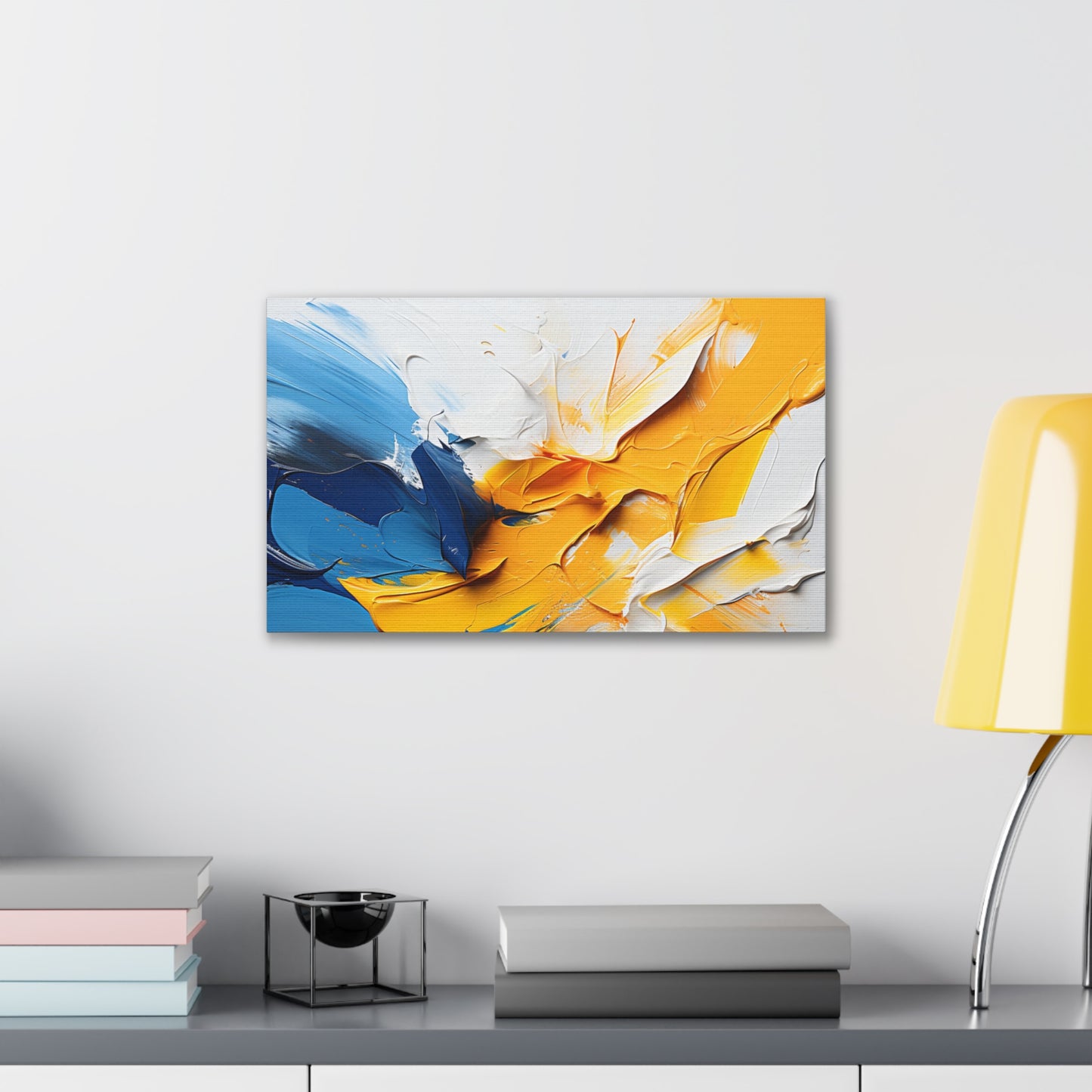 Timeless Elegance: Refined Vibrant Hues Canvas Print for Sophisticated Living Spaces