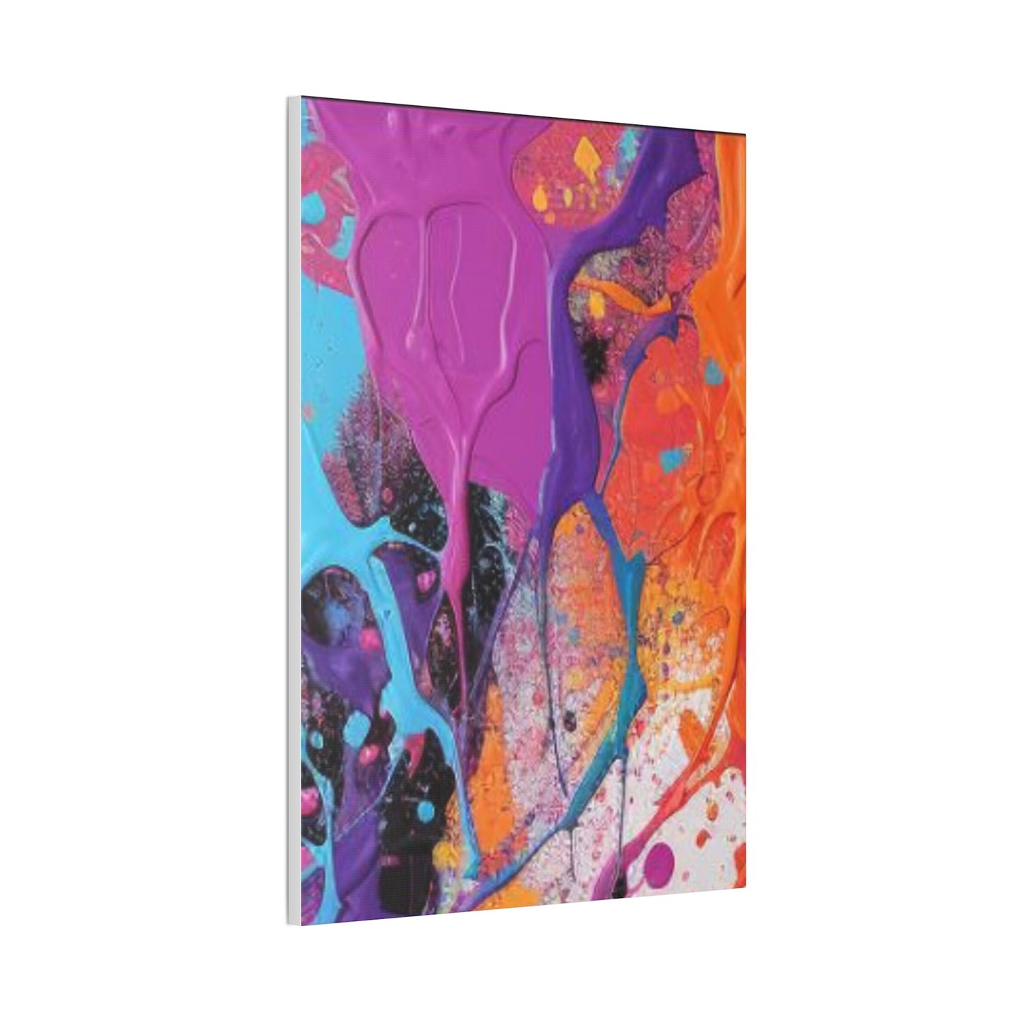 Primary Elegance: A Symphony of Sophistication Canvas Print