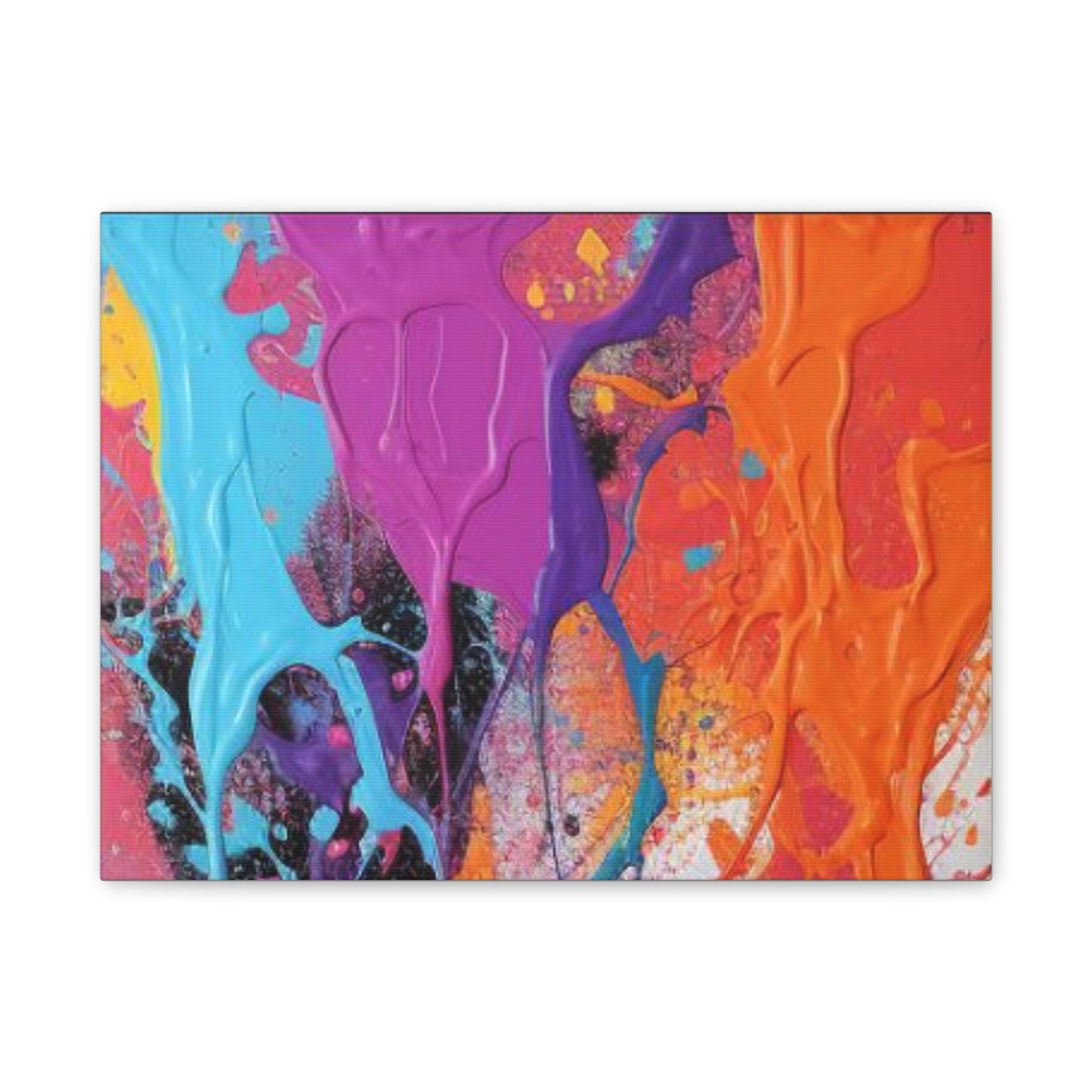 Primary Elegance: A Symphony of Sophistication Canvas Print