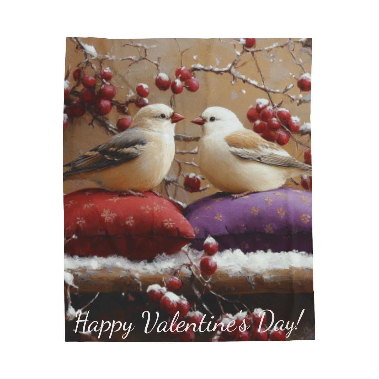 Velveteen Plush Valentine's Day Blanket 17