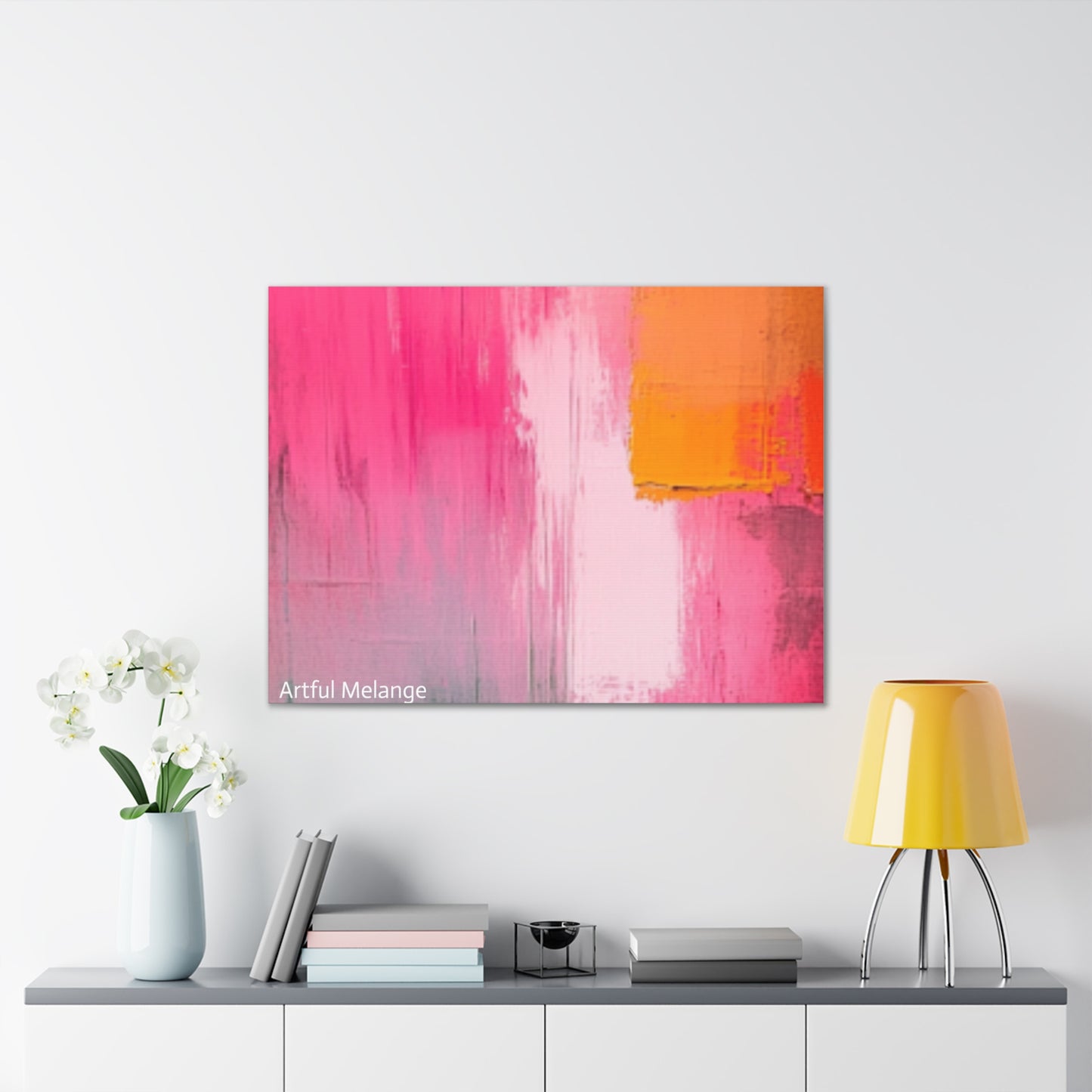 Acrylic Abstract Canvas Print - Richly Textured Artistry