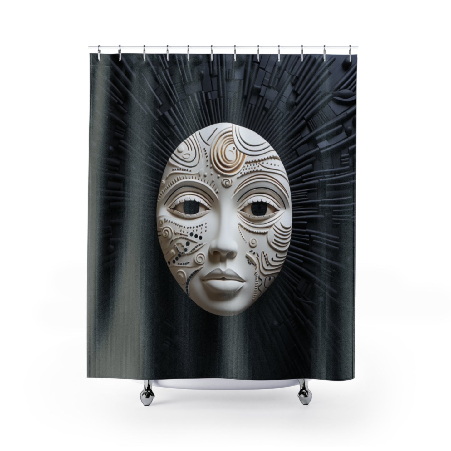 Heritage Tapestry Afro Centric Shower Curtain