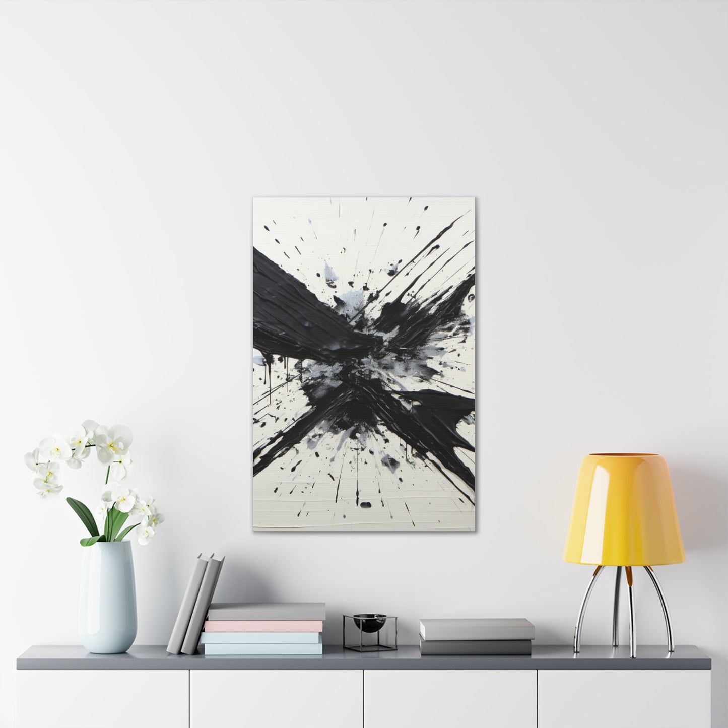 Acrylic Abstract Canvas Print - Richly Textured Artistry