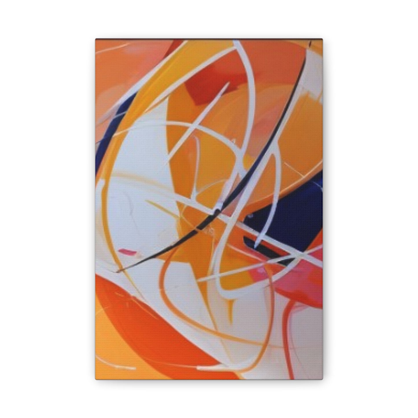 Primary Elegance: A Symphony of Sophistication Canvas Print