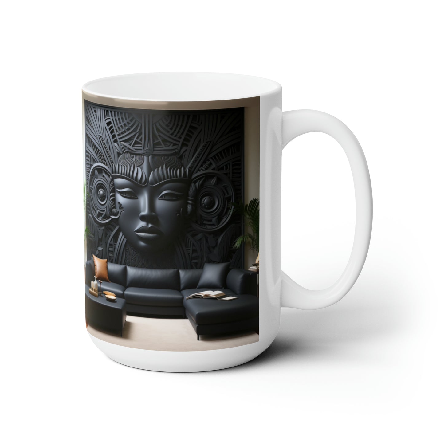 Melanin Magic Ceramic Mug 15oz