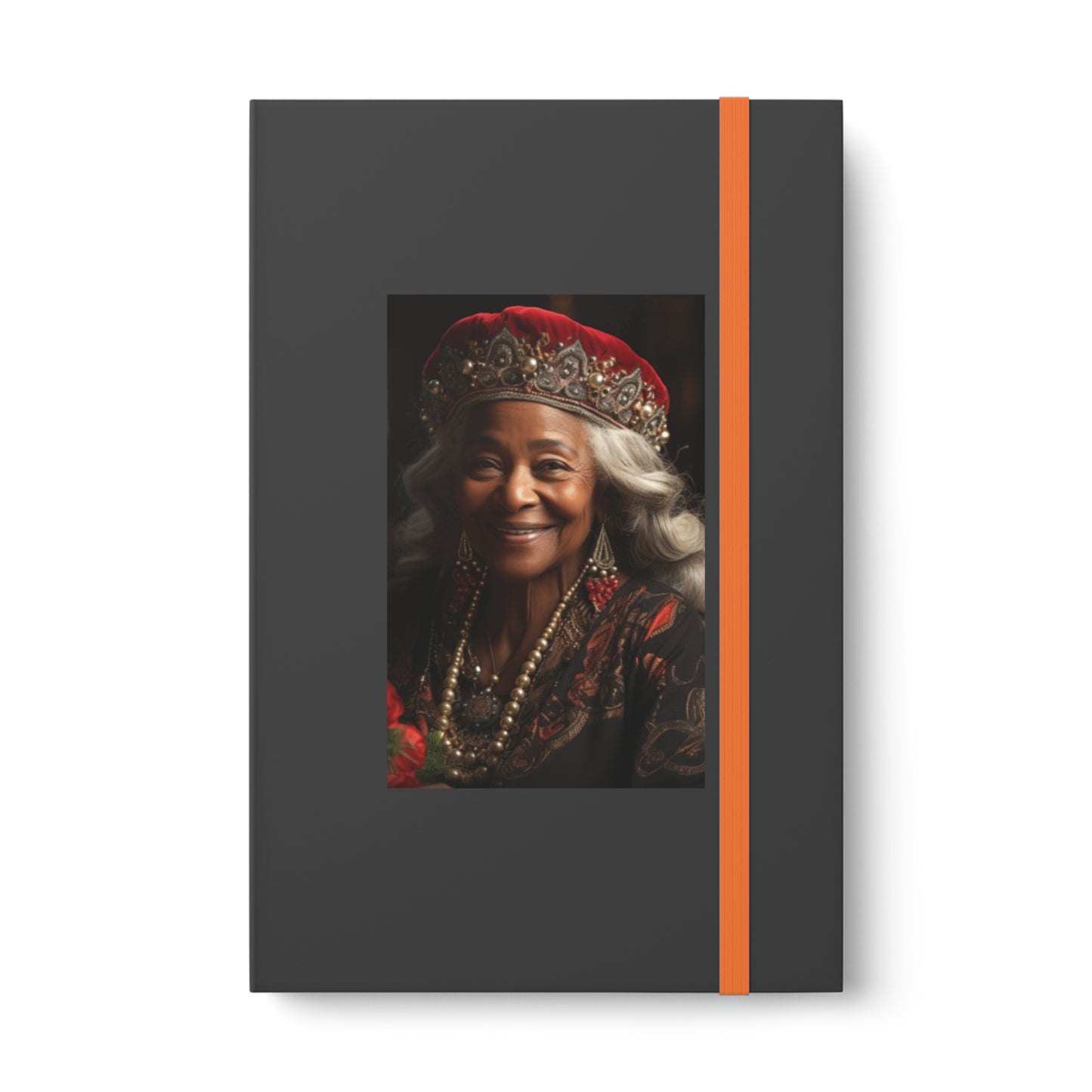 Queen Claus Cover Color Contrast Hardback Journal