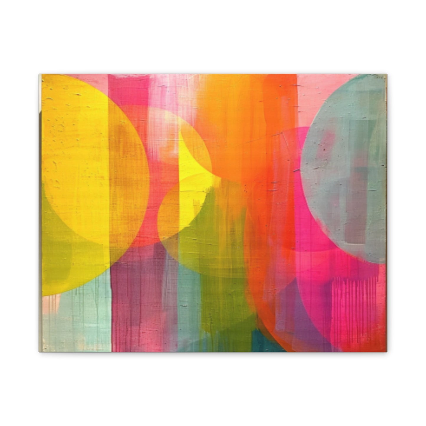 Primary Elegance: A Symphony of Sophistication Canvas Print