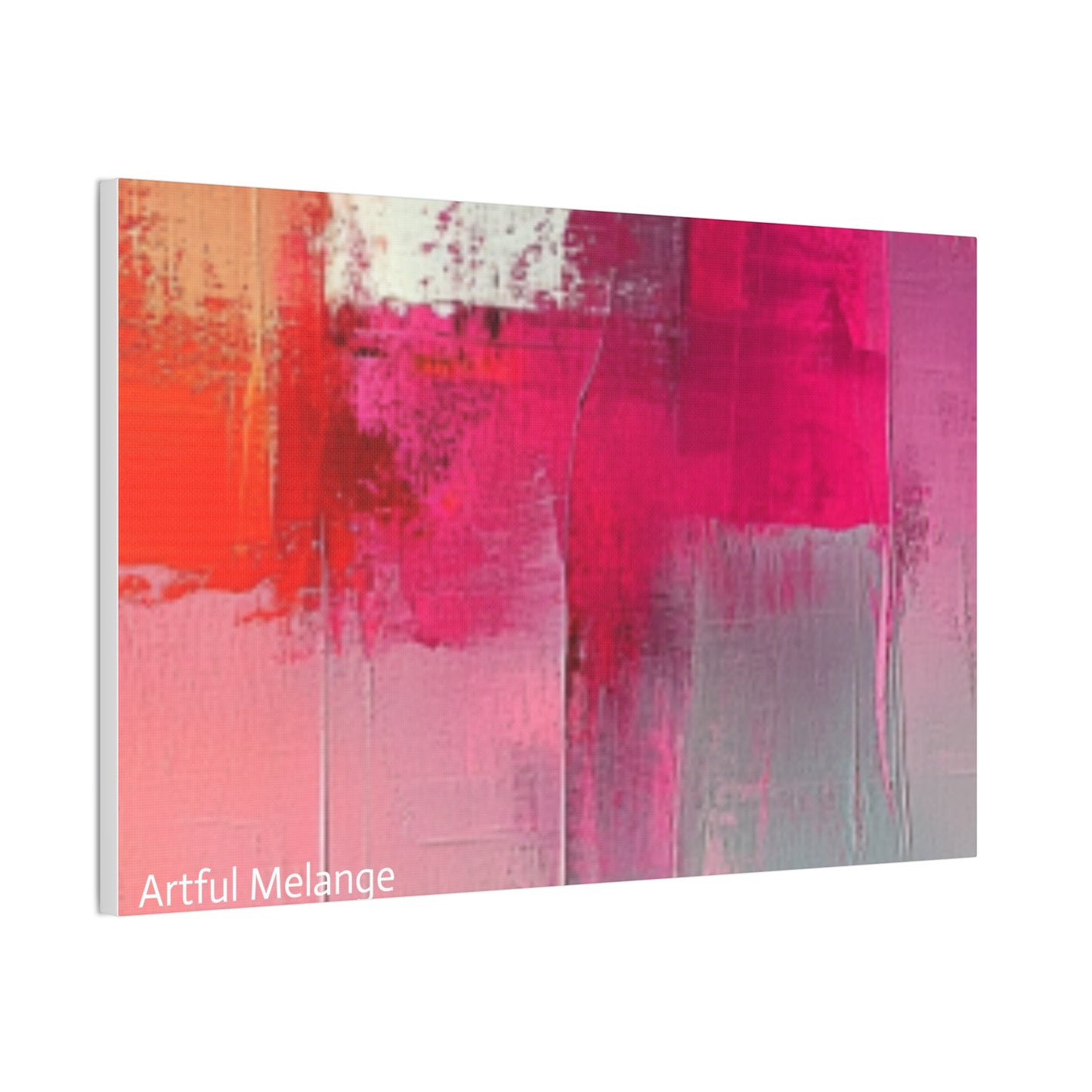 Acrylic Abstract Canvas Print - Richly Textured Artistry