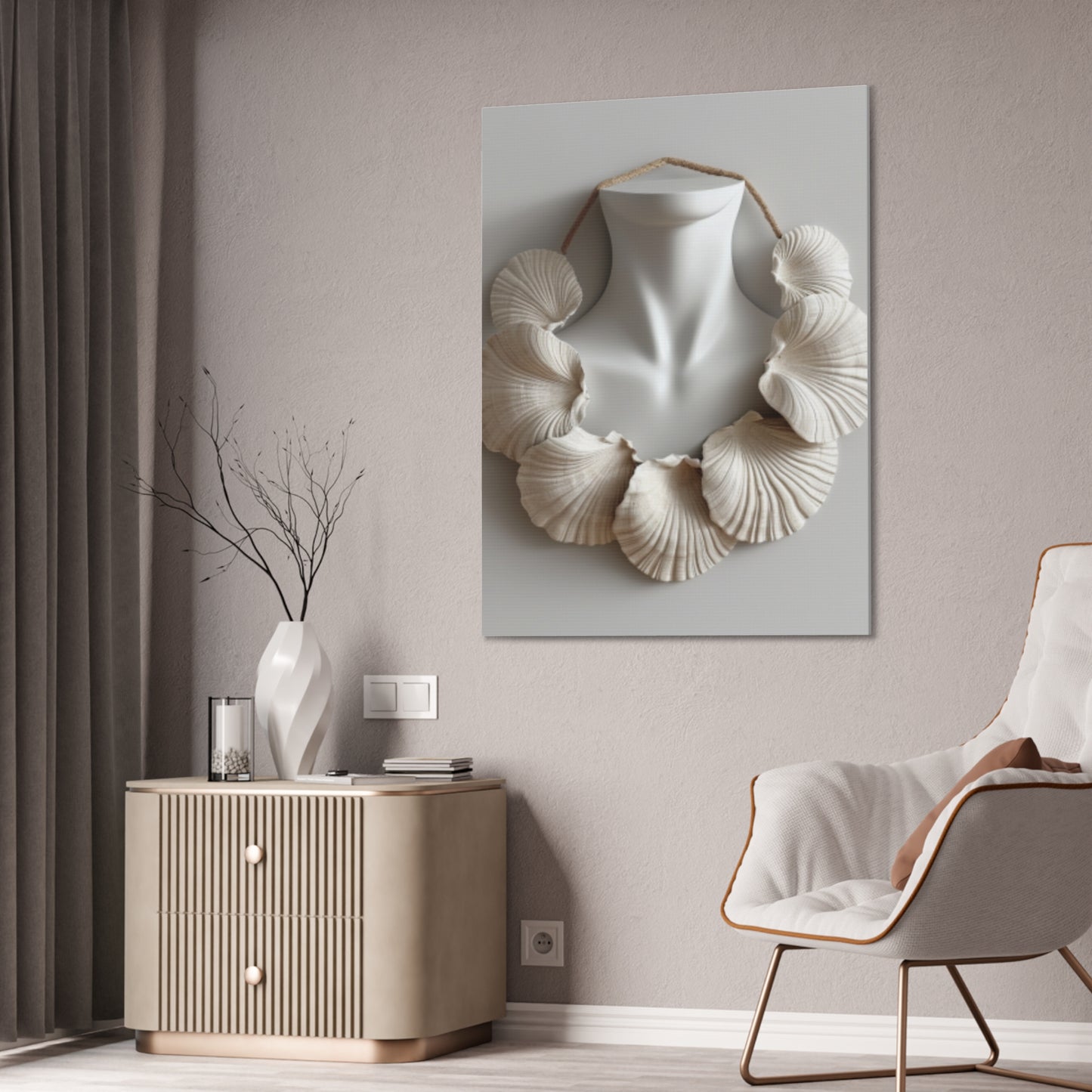 Seashell Serenity Canvas Print