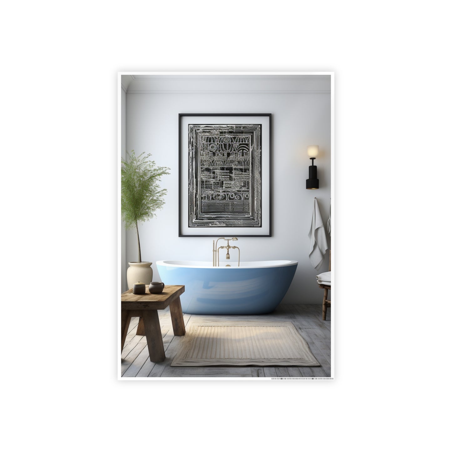 Cultural Elegance Bathscapes Poster Art