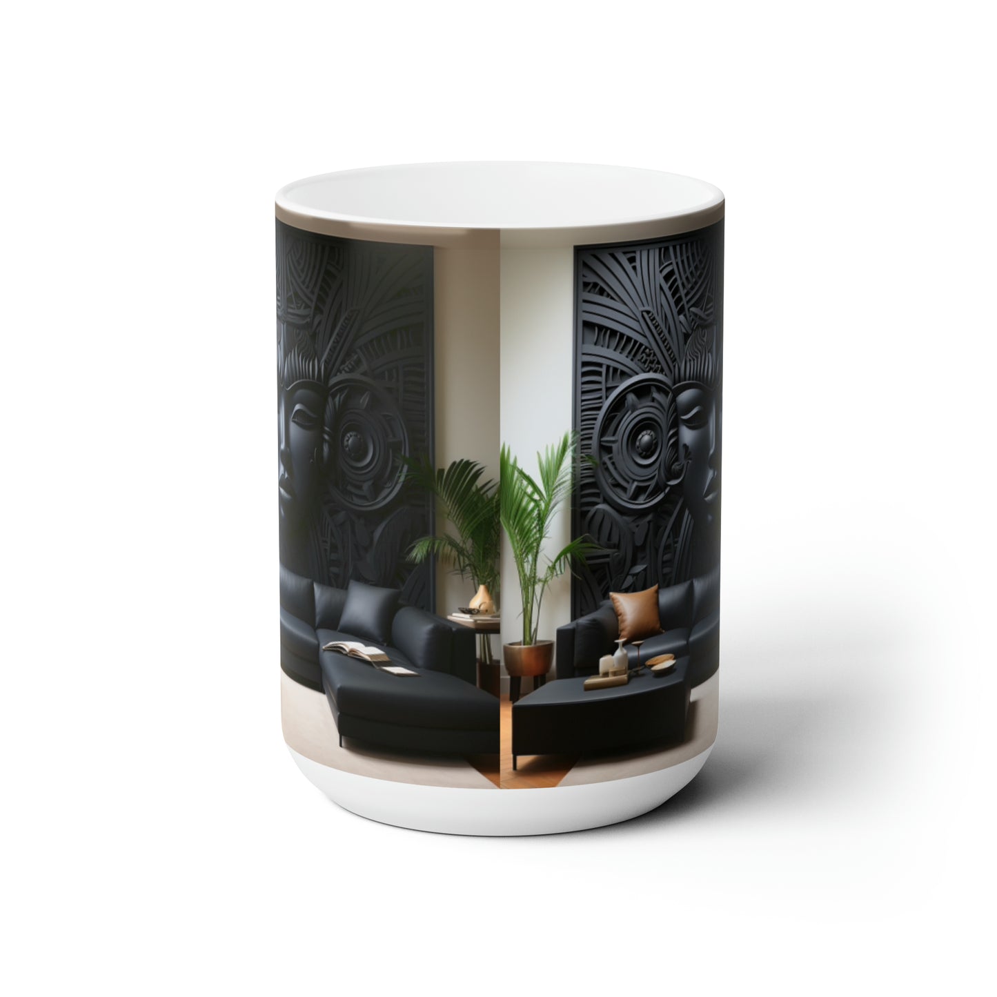 Melanin Magic Ceramic Mug 15oz