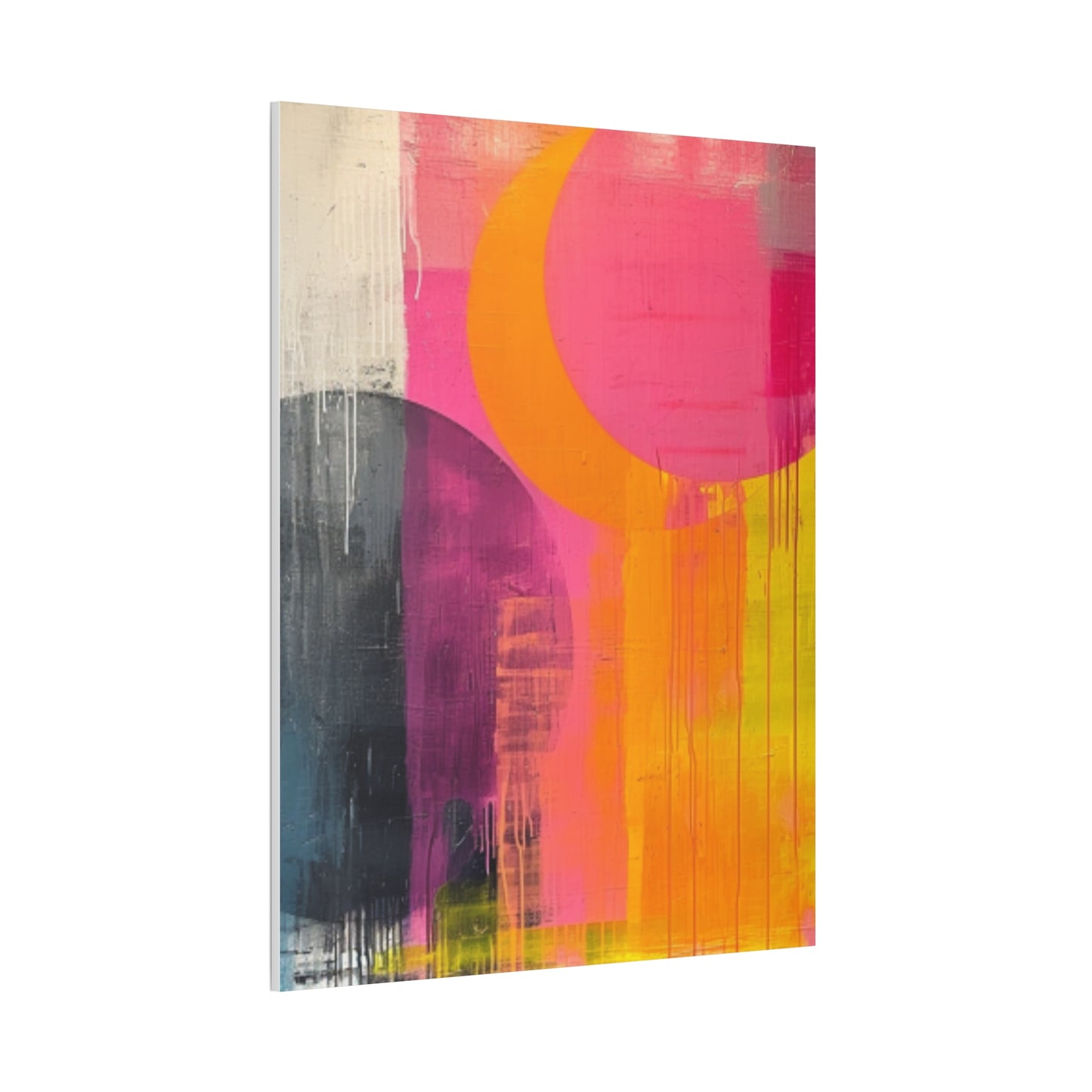 Primary Elegance: A Symphony of Sophistication Canvas Print